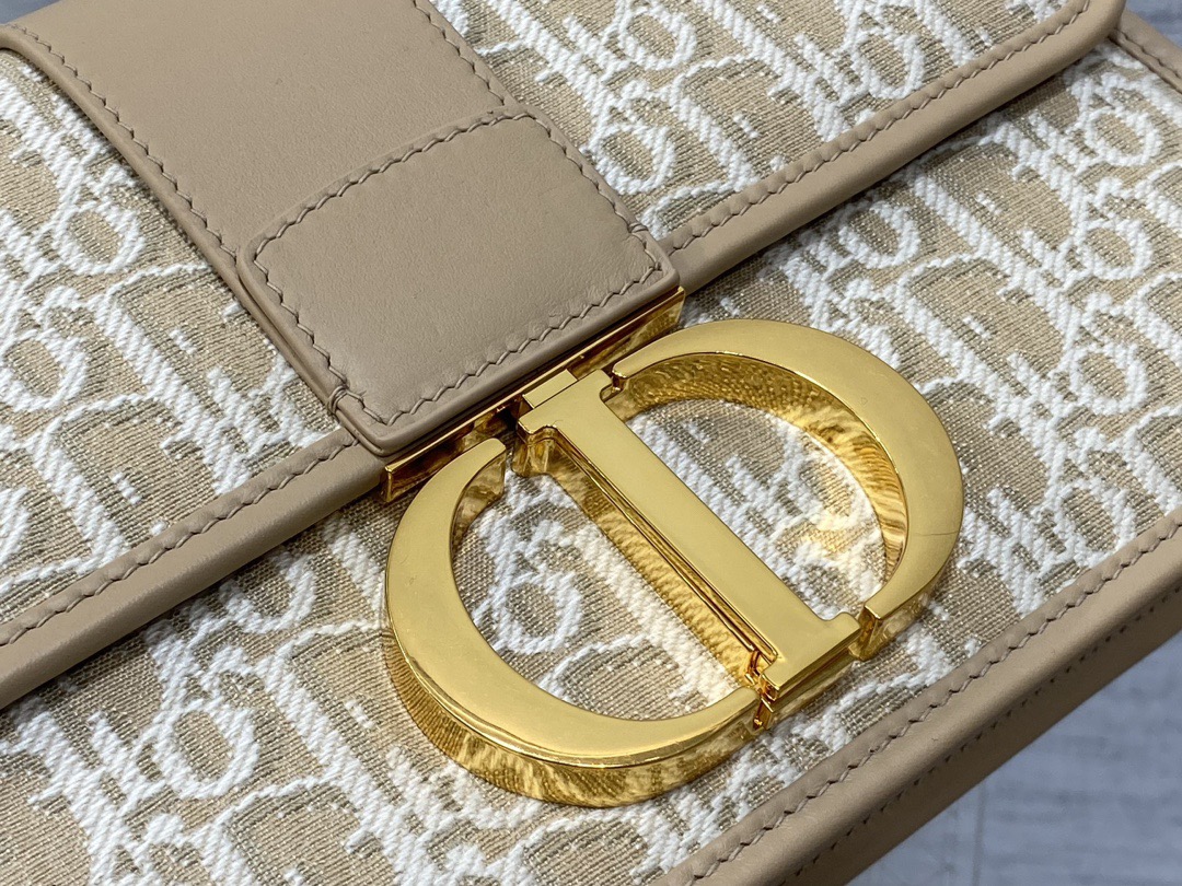 Di0r Montaigne Bag-25*16.5*8CM