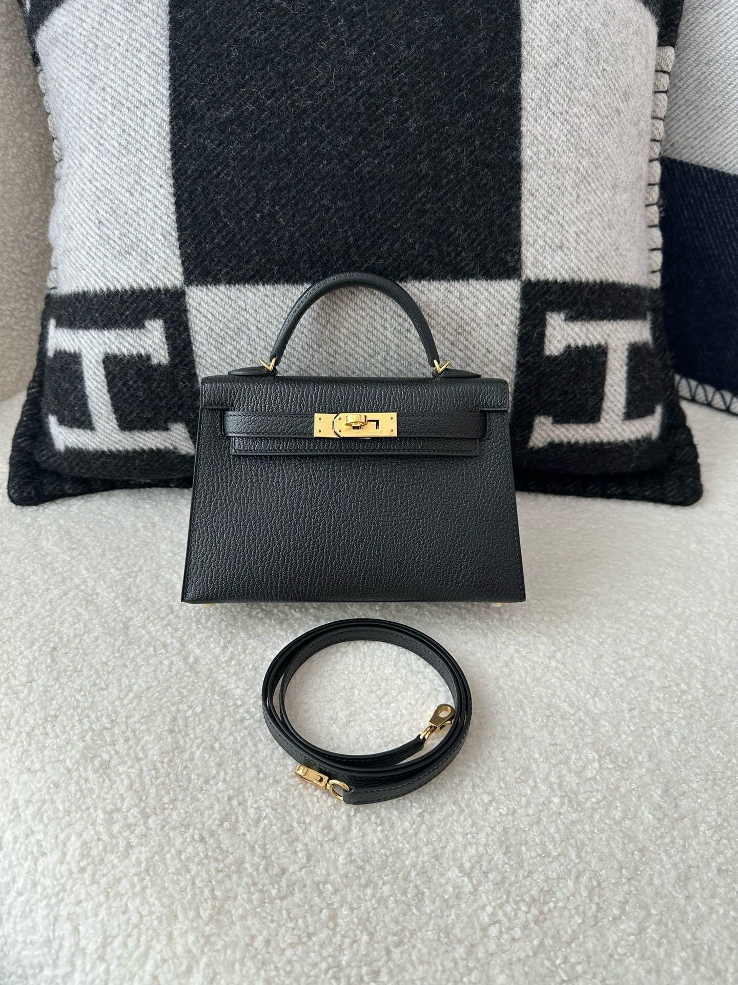 H**me5 mini kelly chèvre 19