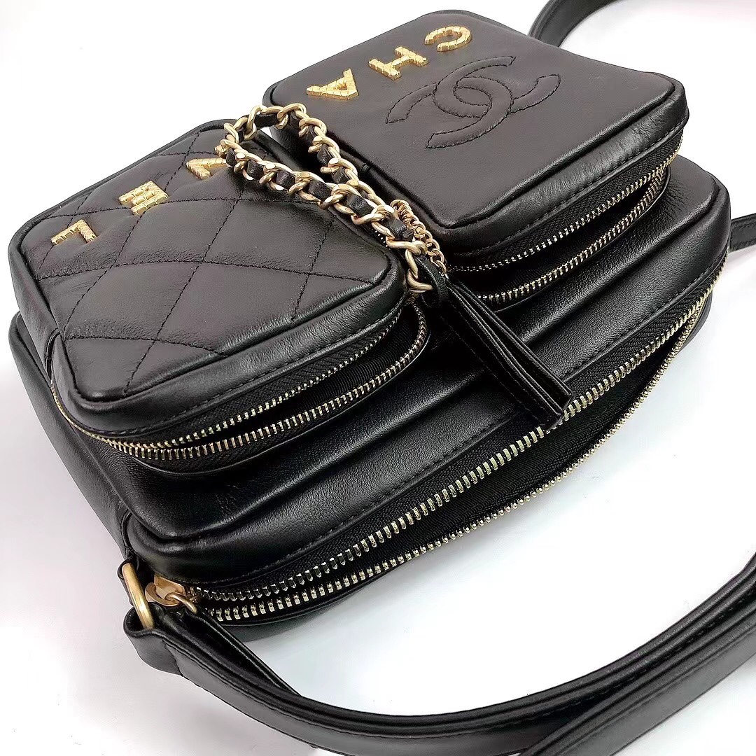 Ch@nel Camera Bag-AS2924-20×5×15CM