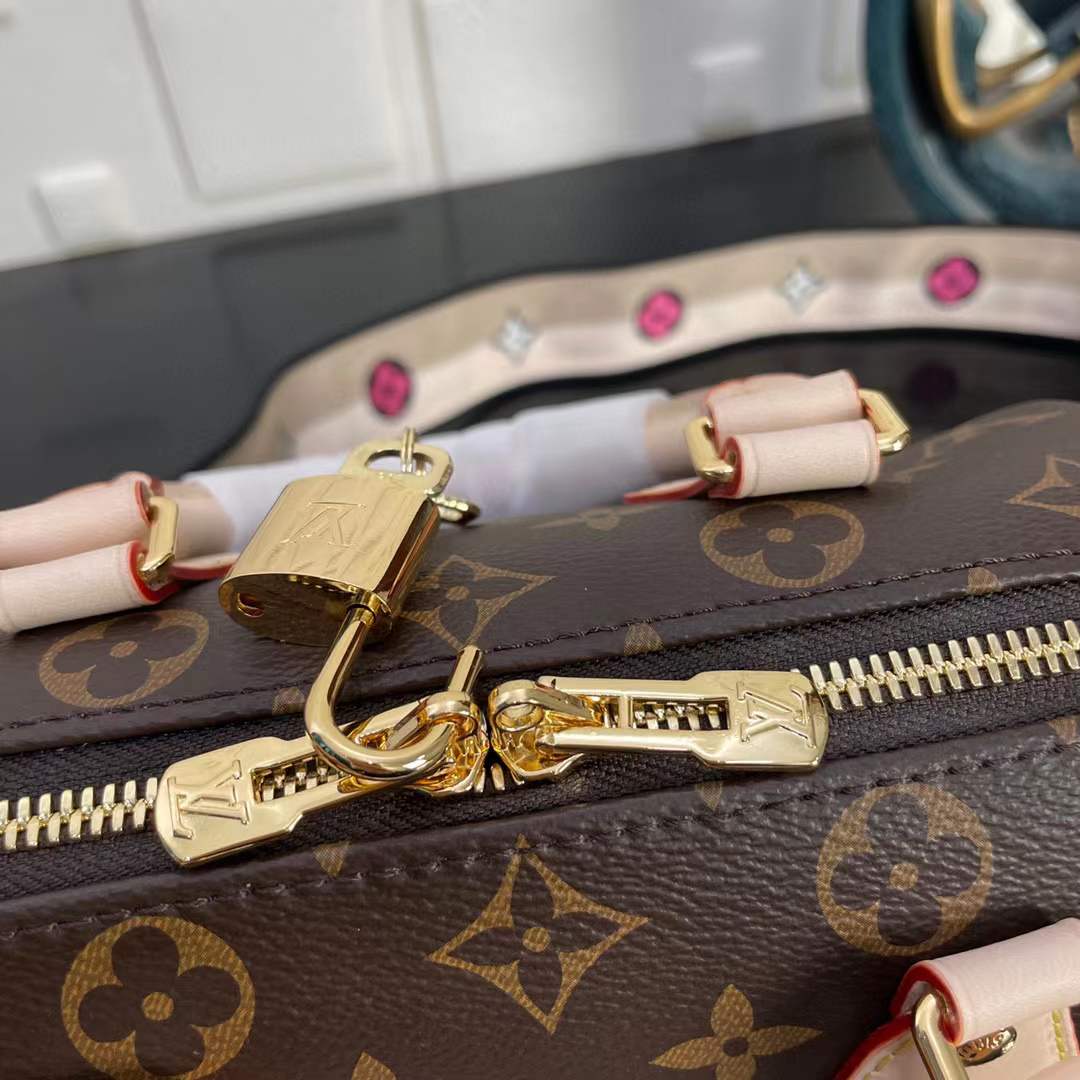 l0*is V*t0n speedy-m41114-red inside-20x 13.5x 11.5cm