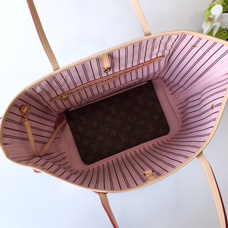 l0*is V*t0n neverfull mm (pink inside) -32*29*17cm