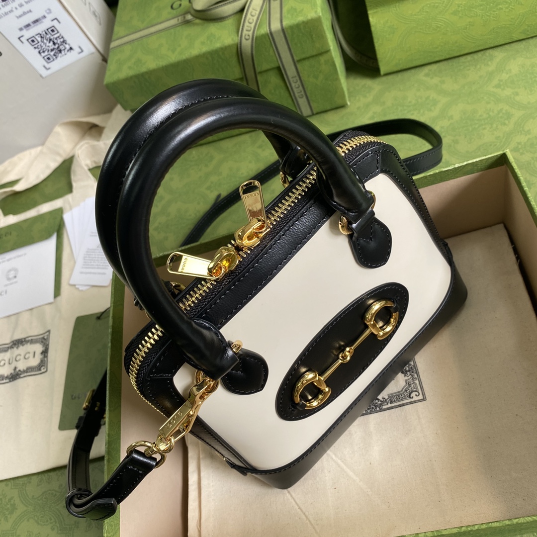 G*u*i 1955 horsebit shoulder bag-20*19.5*7.5cm