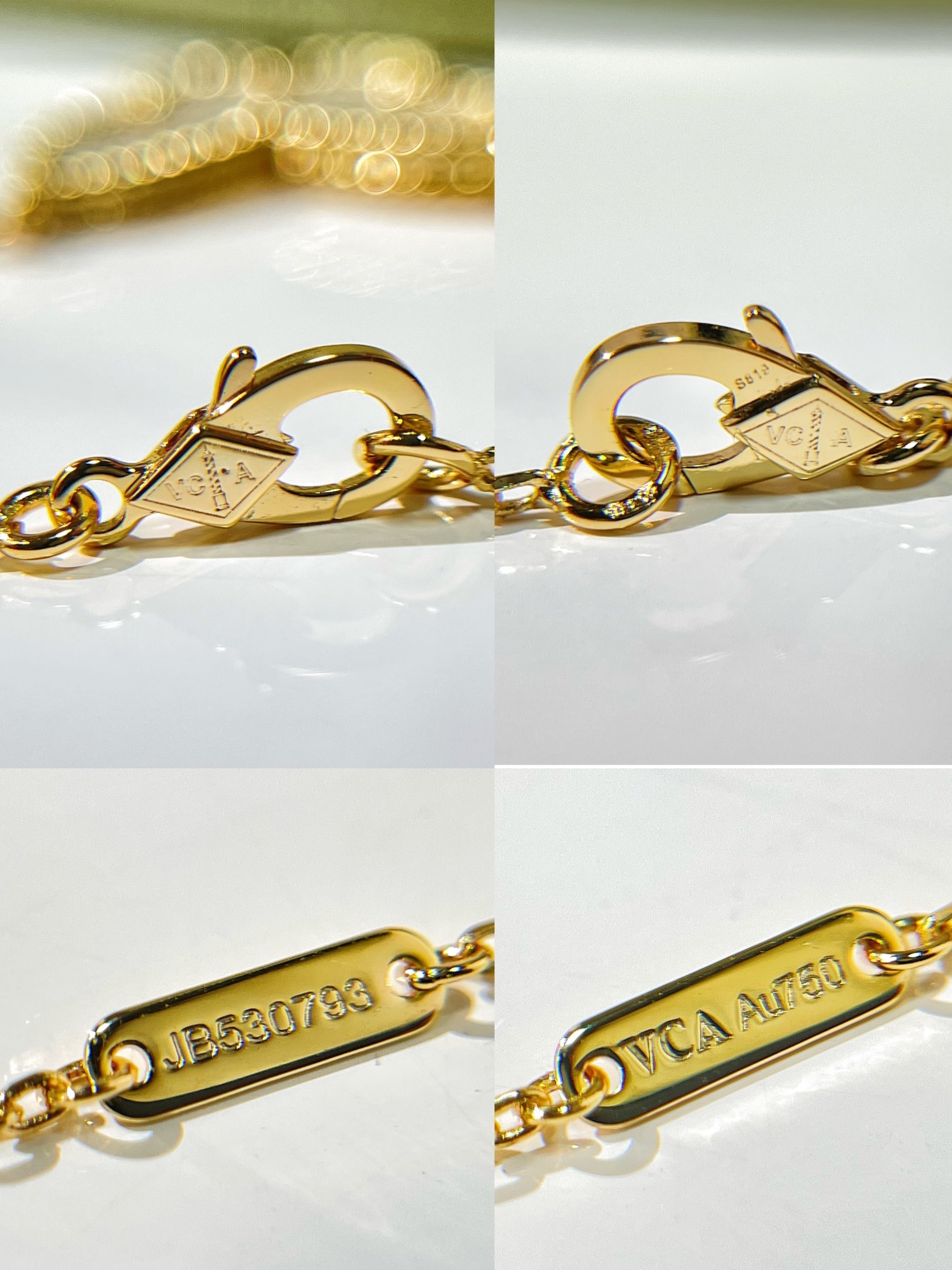 V*N CL*F & arpels necklace