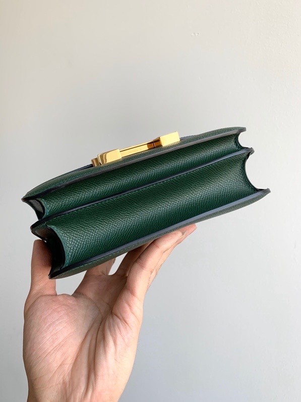 H**mes constance epsom leather-19cm