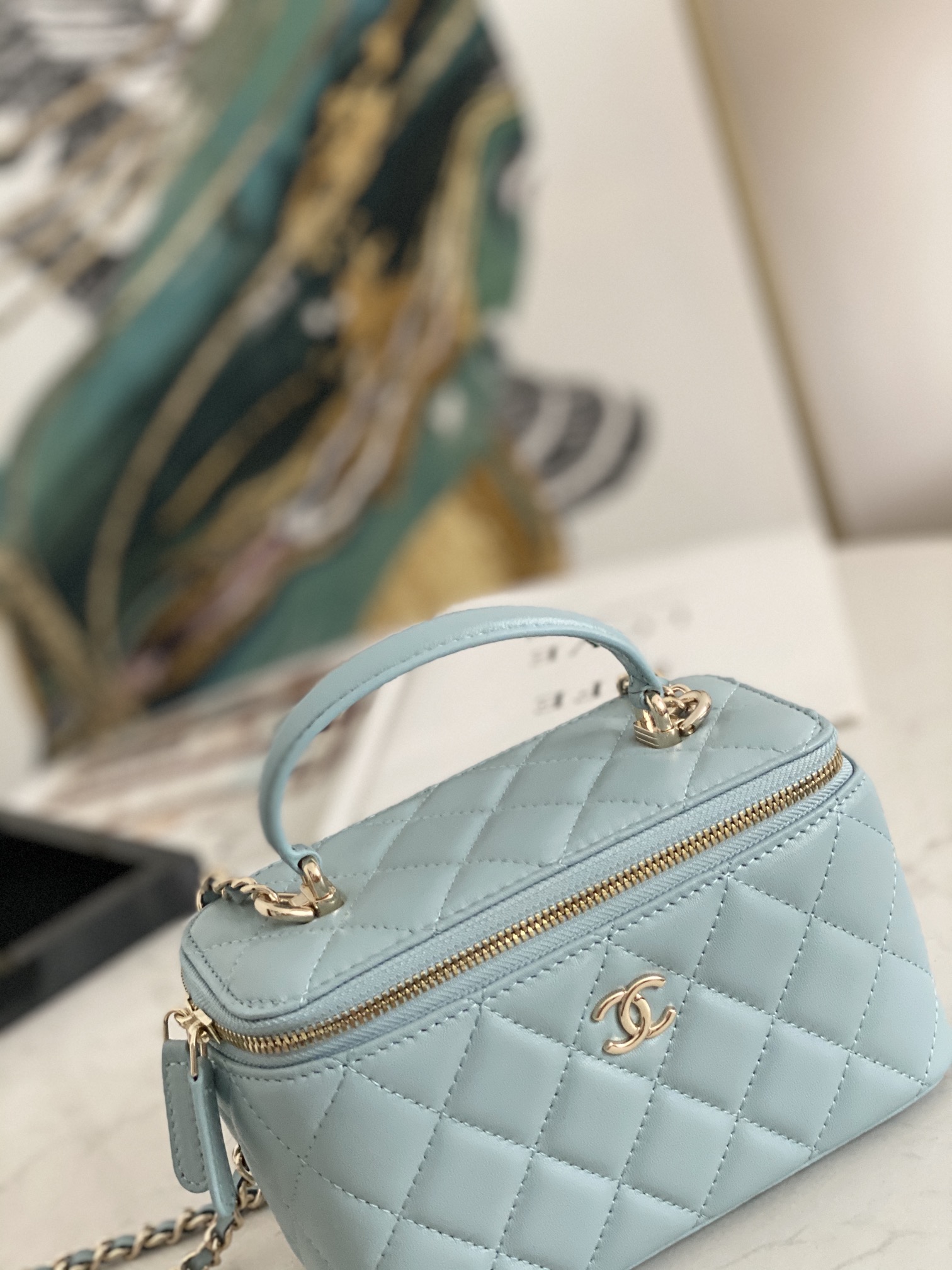 Ch@nel Cosmetic Bag-18CM