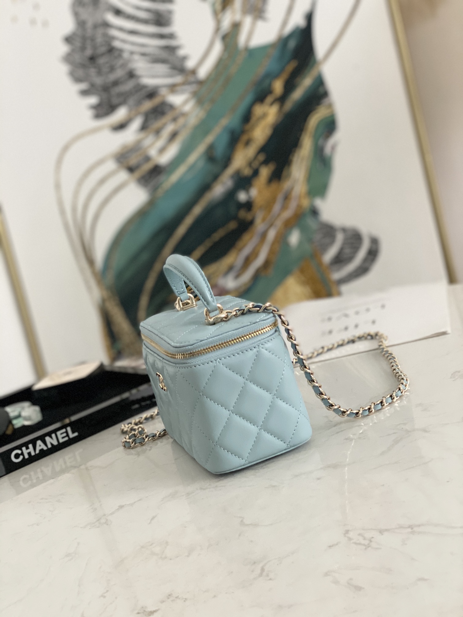 Ch@nel Cosmetic Bag-18CM