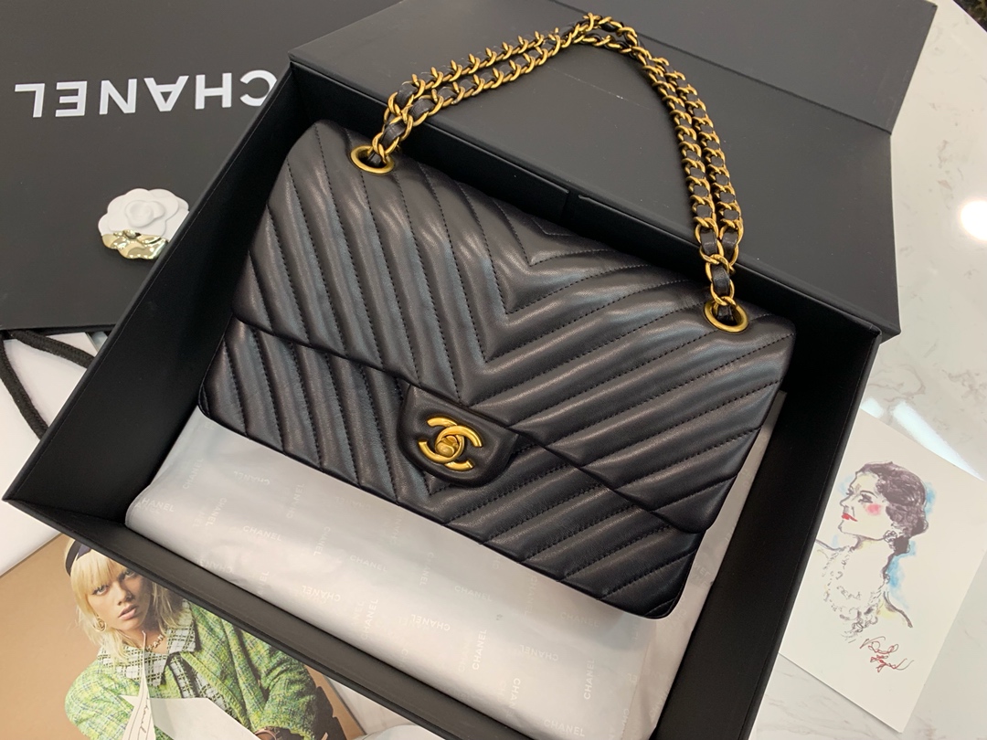 Ch@nel Flap Bag-25CM