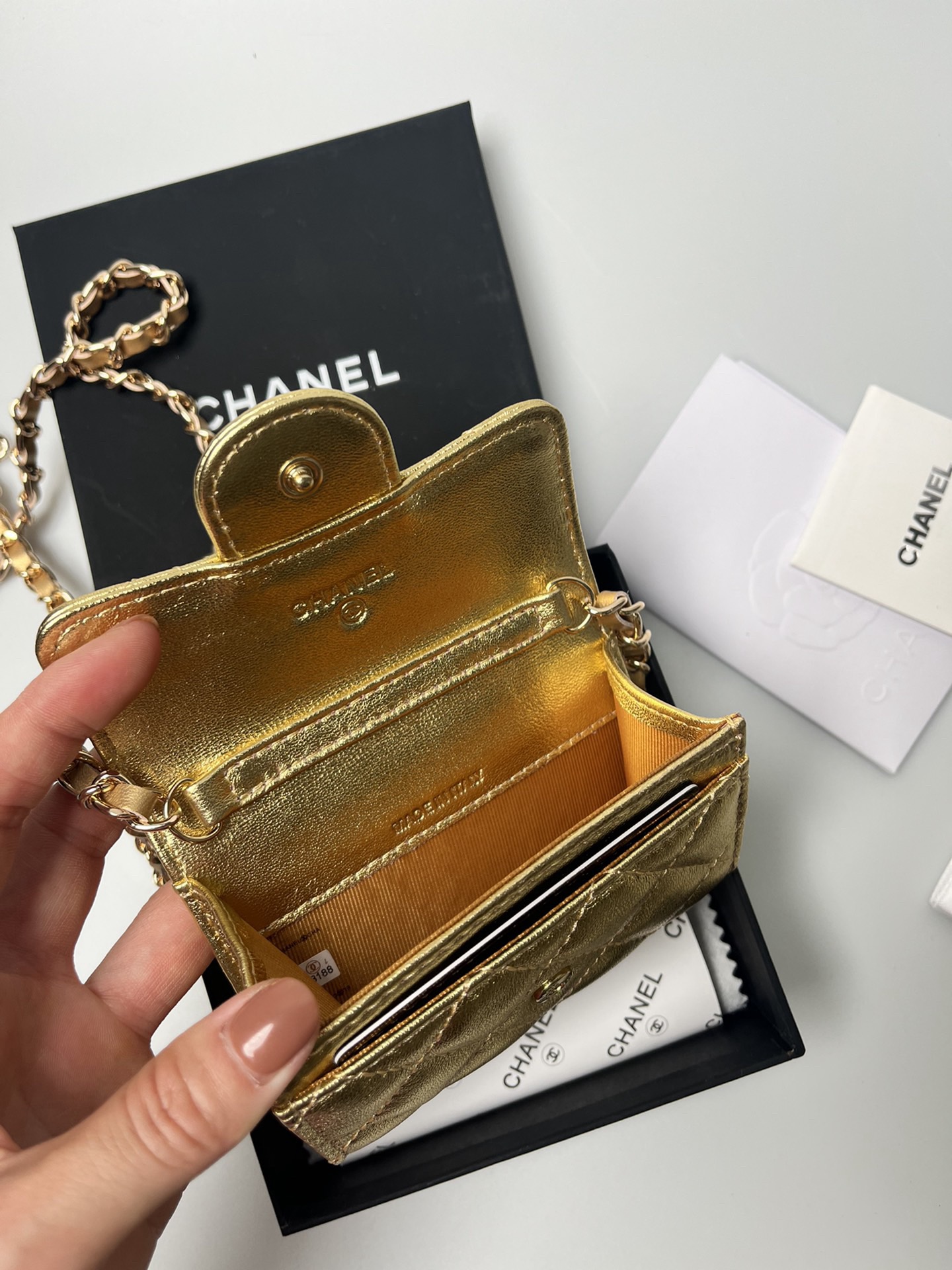 Ch@nel Waist Bag-11*7.5*2CM