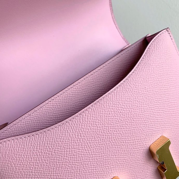 H**mes constance epsom leather-19cm