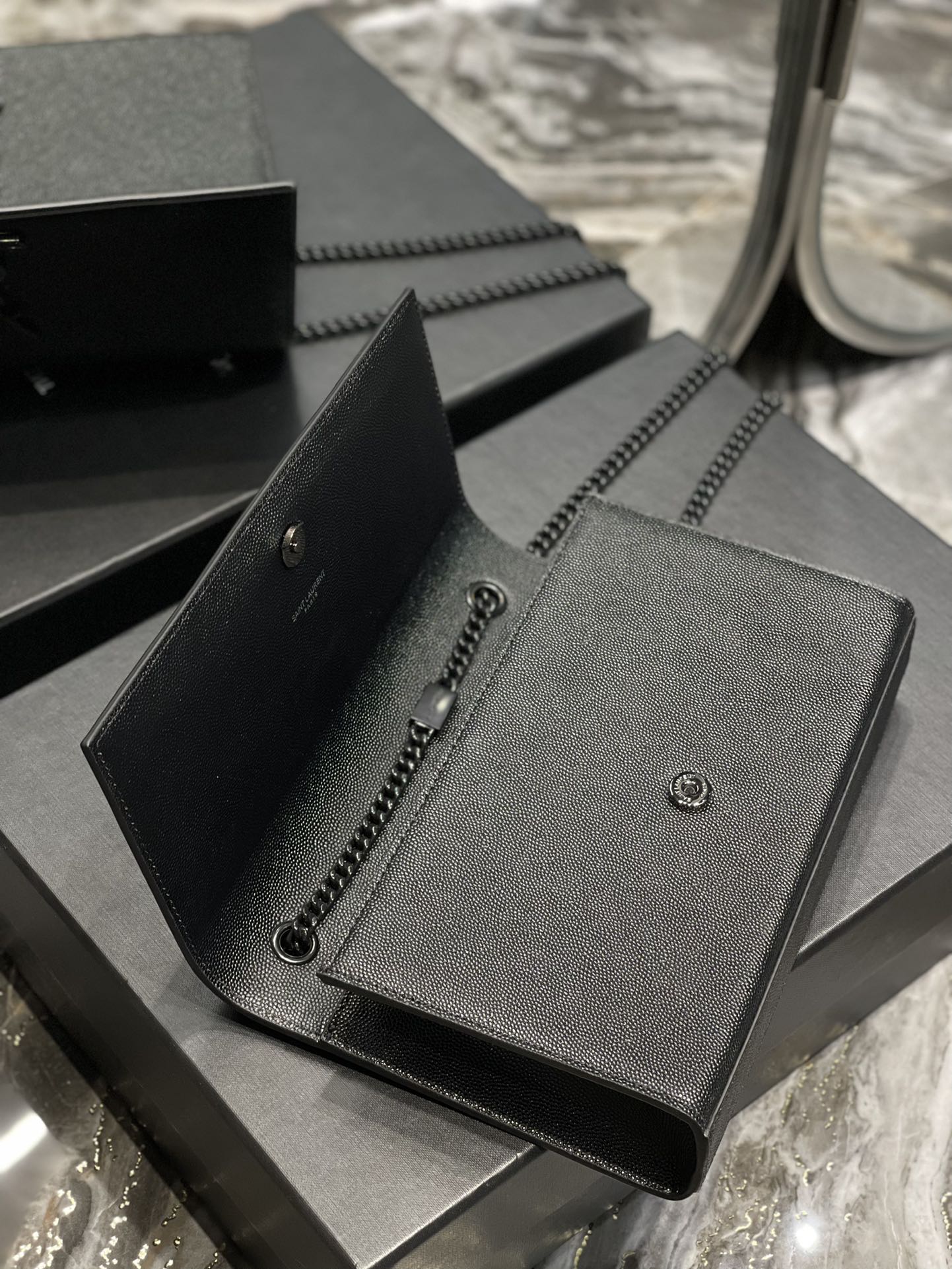 Y*L medium kate bags-caviar-24*14.5*5.5cm