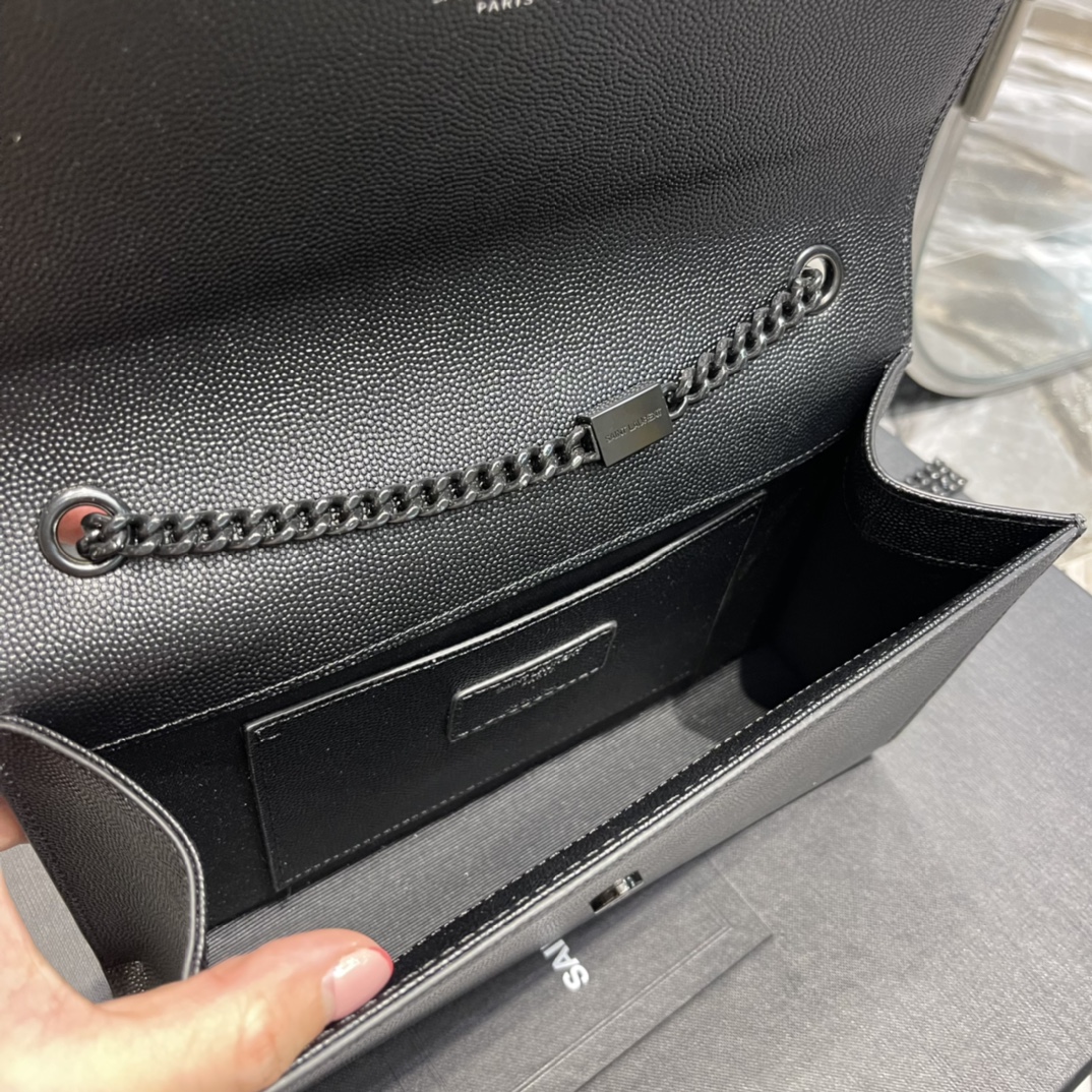 Y*L medium kate bags-caviar-24*14.5*5.5cm