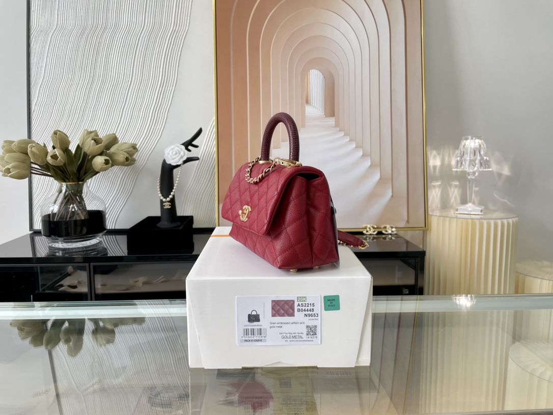 Ch@nel Coco Handlebag-13*19*9CM