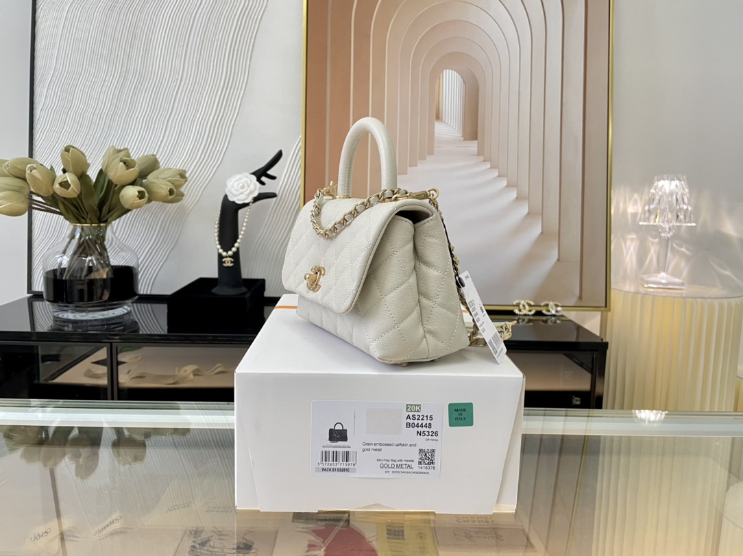 Ch@nel Coco Handlebag-13*19*9CM