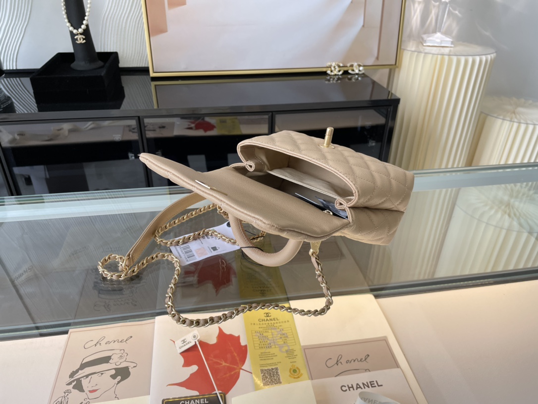 Ch@nel Coco Handlebag-13*19*9CM