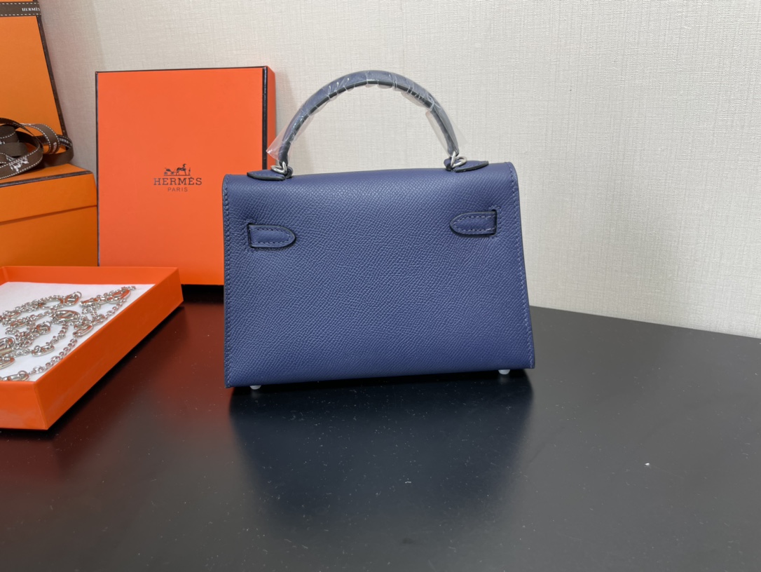 H**mes kelly-gold&silver hardware-19cm