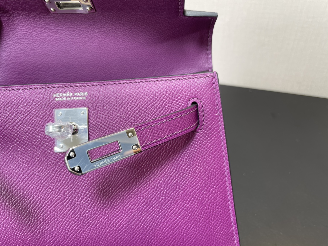 H**mes kelly-gold&silver hardware-19cm