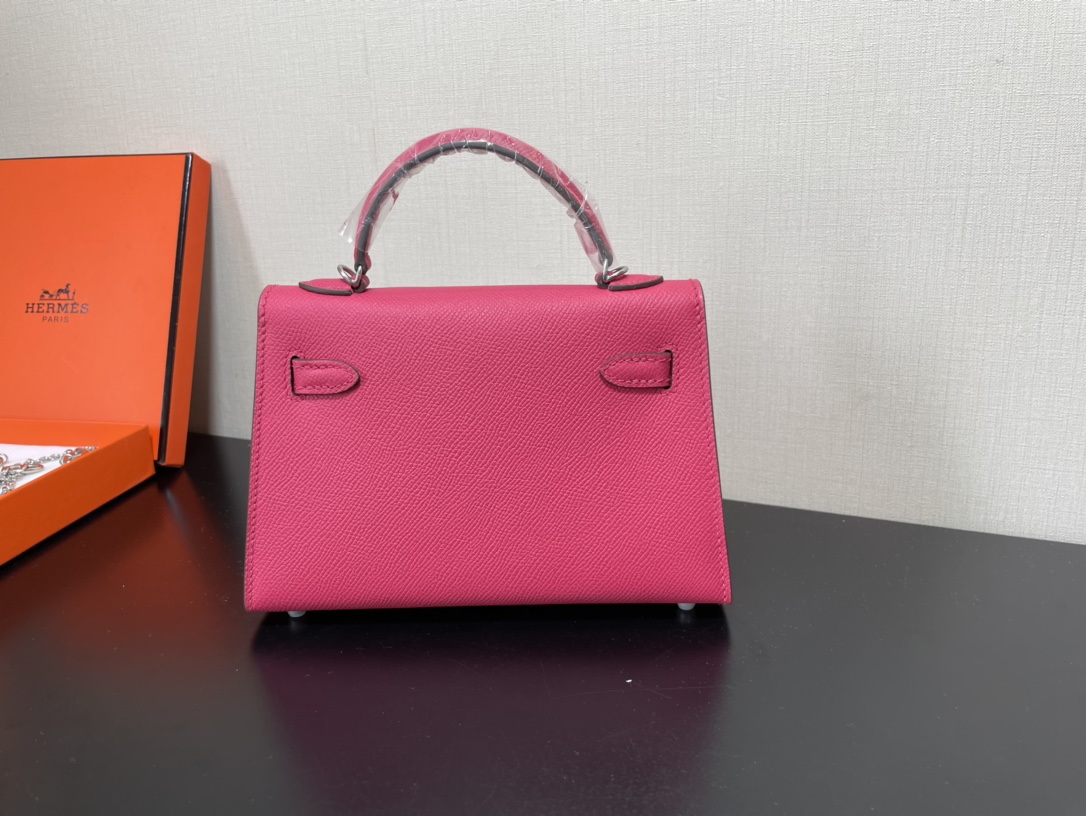 H**mes kelly-gold&silver hardware-19cm