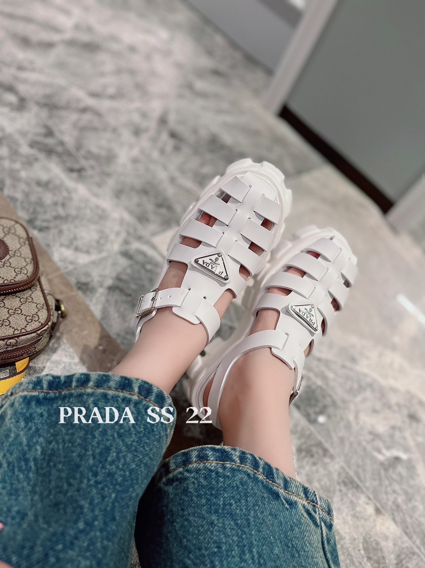 Pra*a heels 2022ss-5cm(35一41)