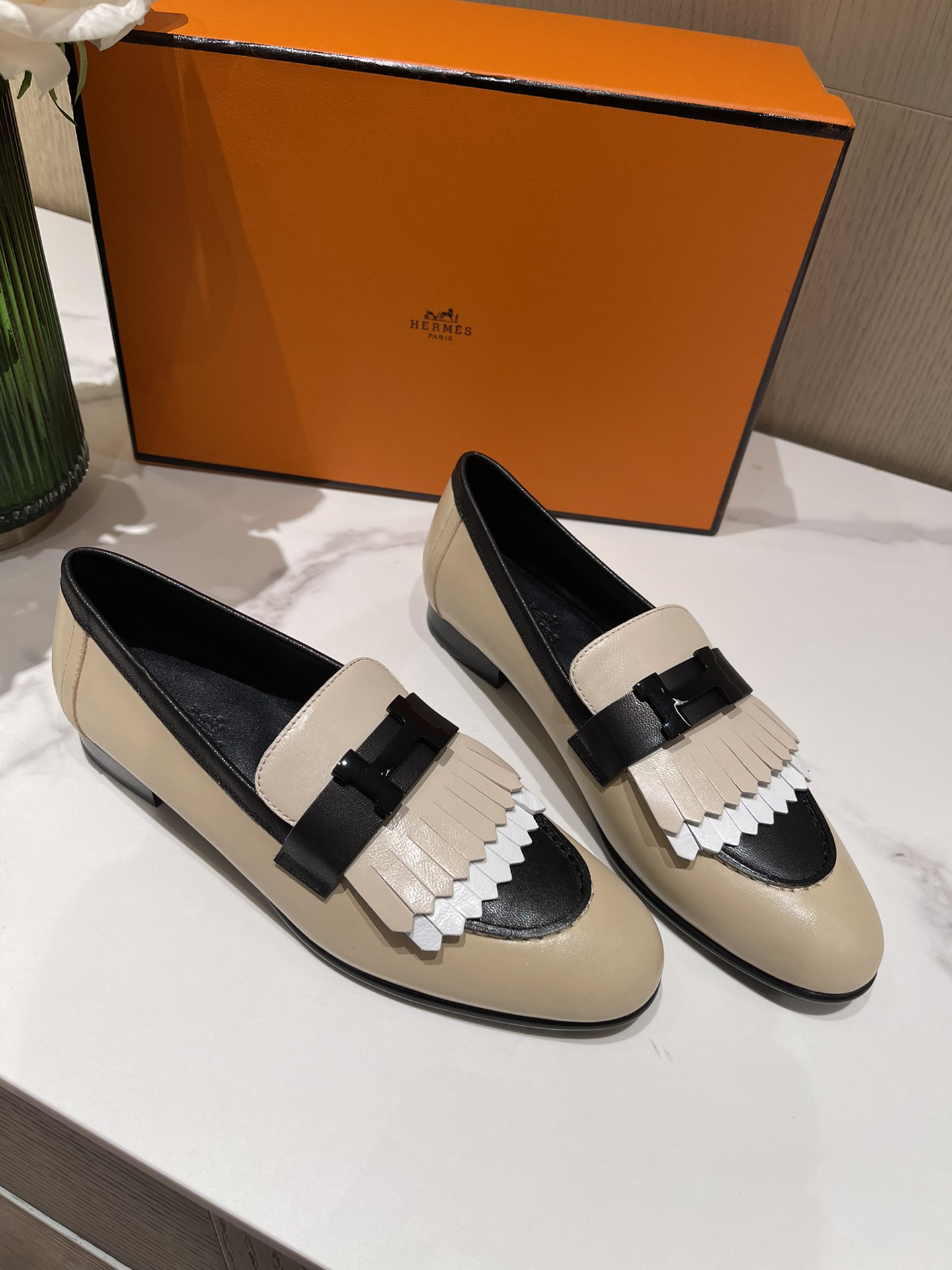 H**mes loafers(eu35-eu40)