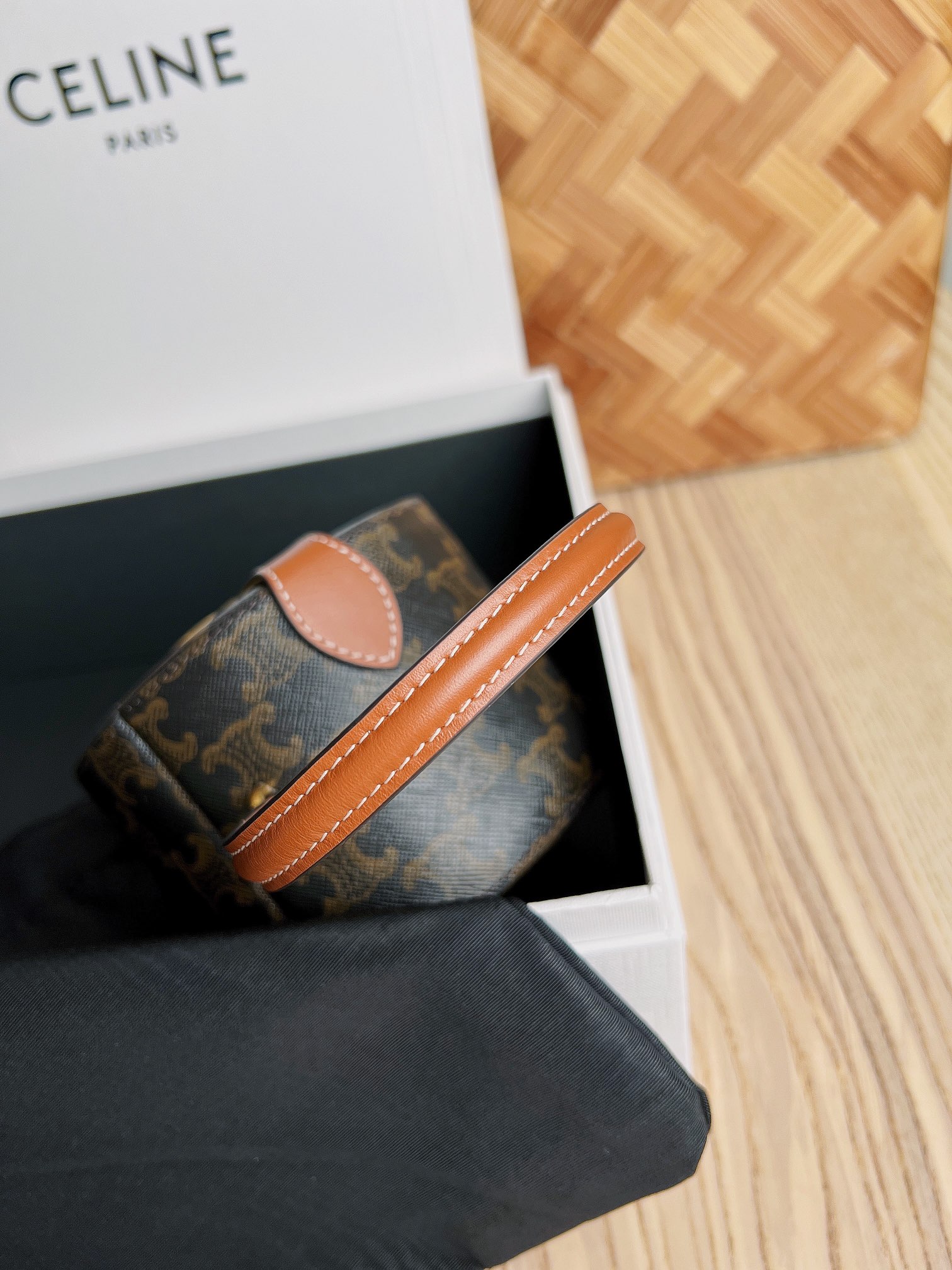 Ce**e cubic box bag-12.5×11.5×9cm