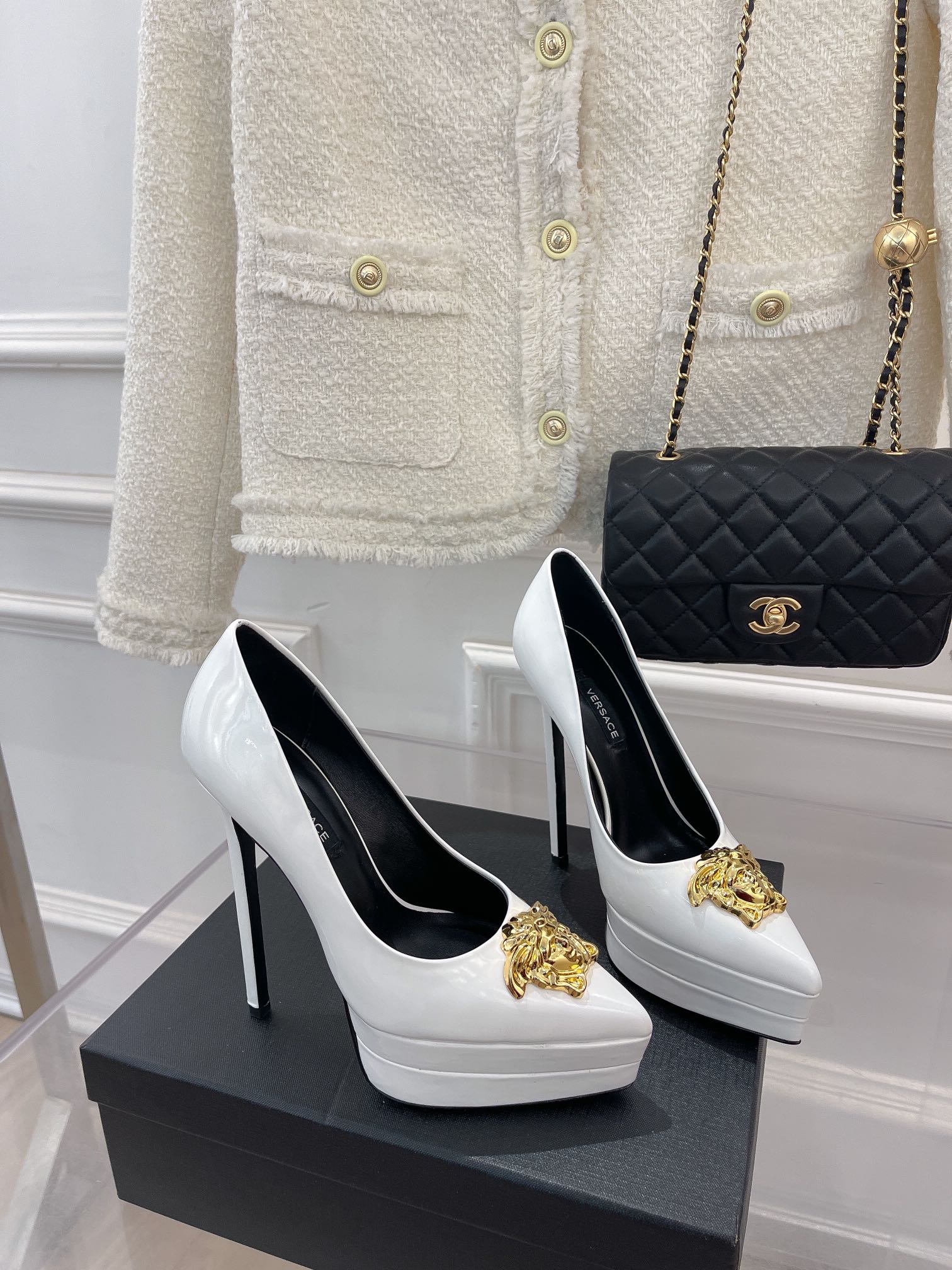 Versace 2022SS Sandals-14CM(EU35-42)