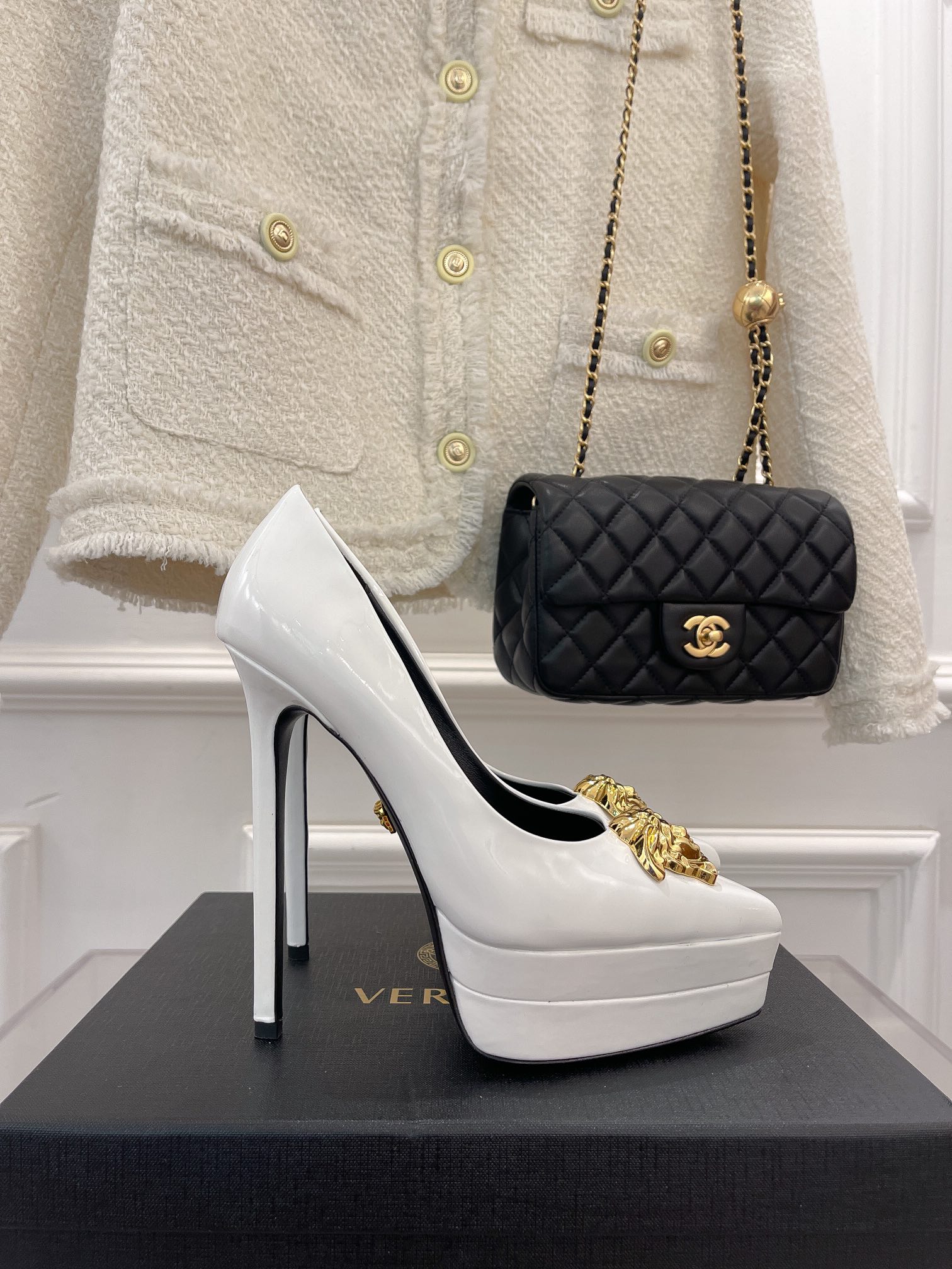 Versace 2022SS Sandals-14CM(EU35-42)