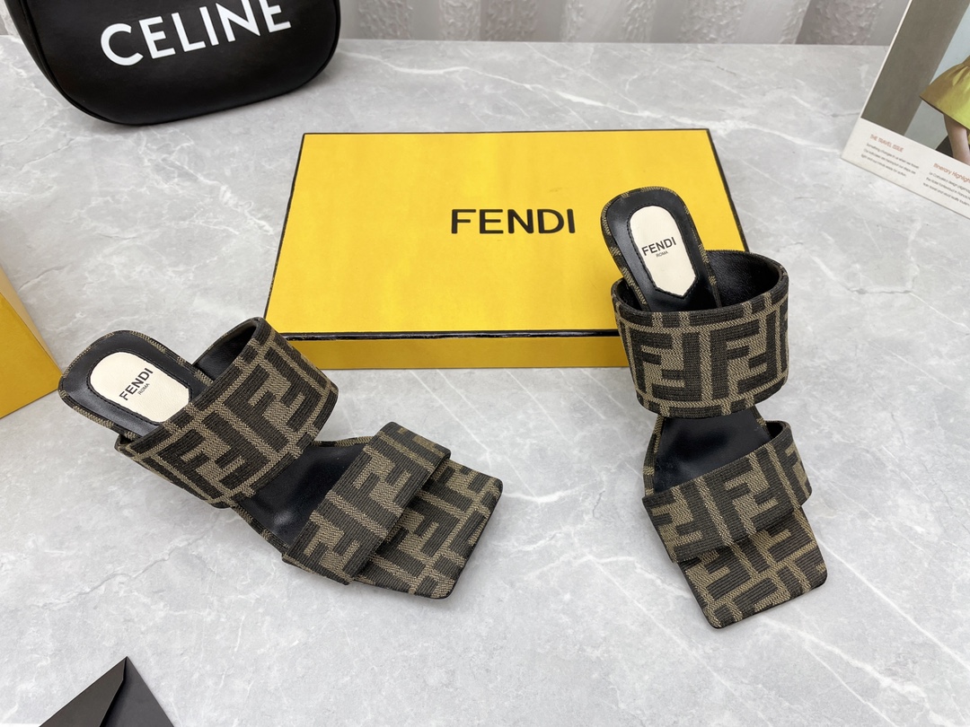 versace&F**di 2022ss sandals-6cm(eu35-41)