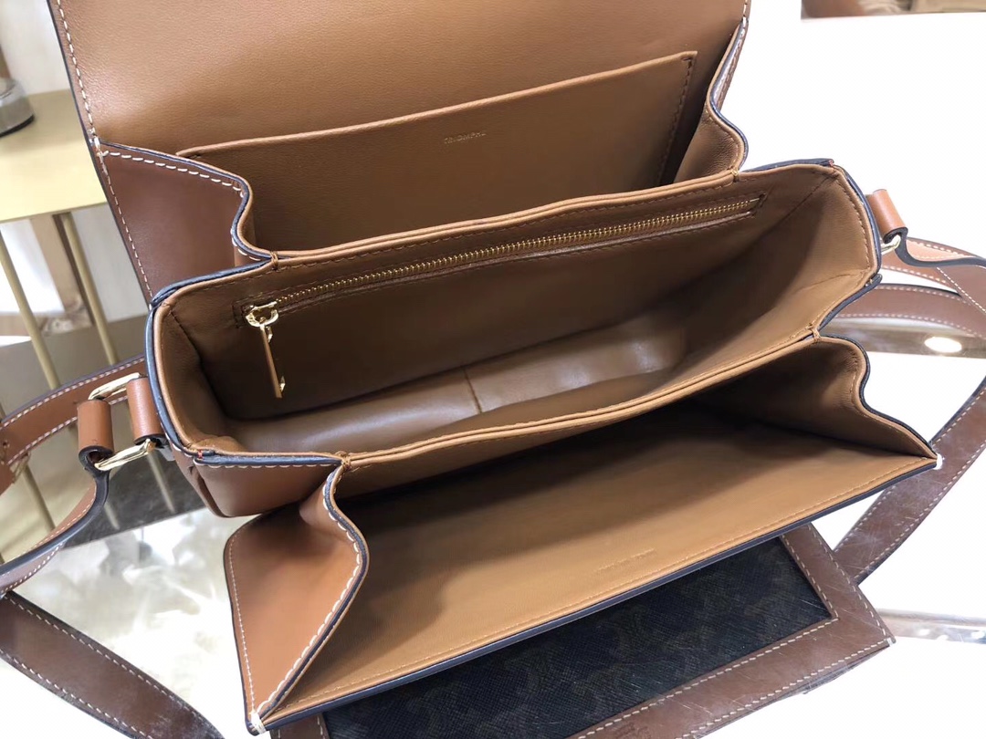 Celin Tambour Box Bag-22*16.5*7CM