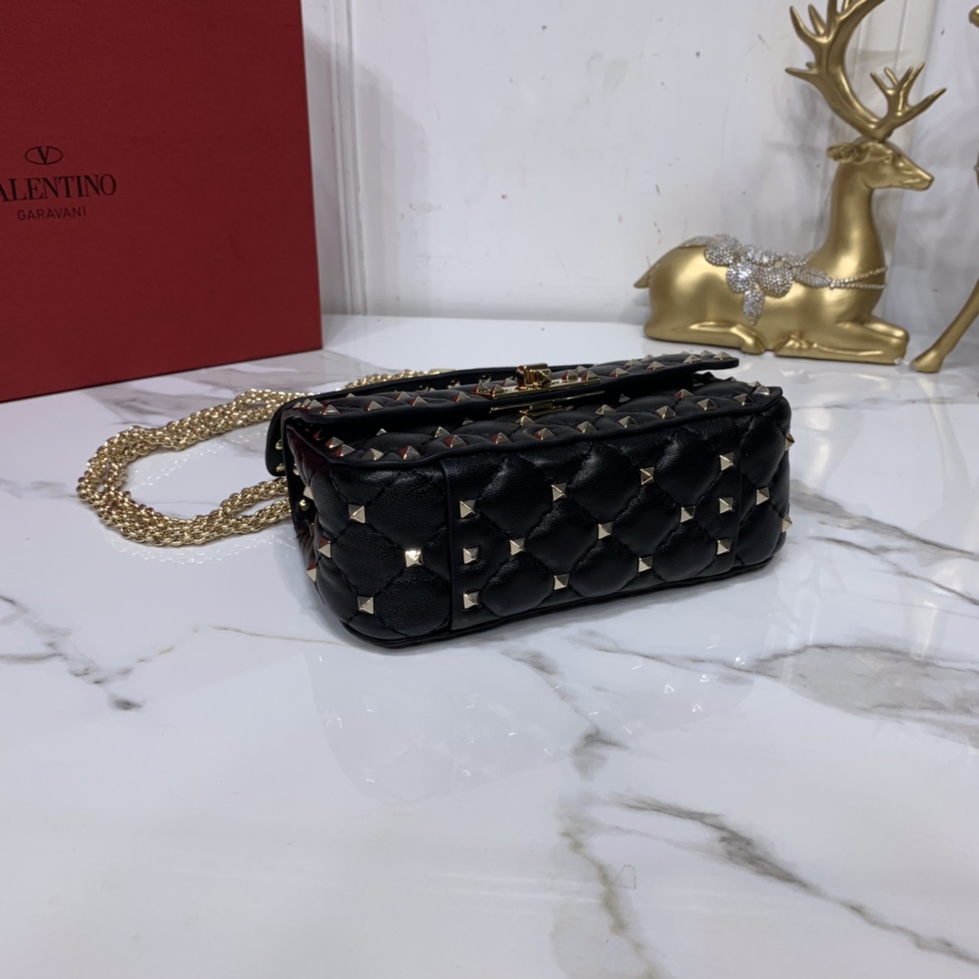 Valentino Garavani Rockstud Spike Bag-17x10x5.5CM