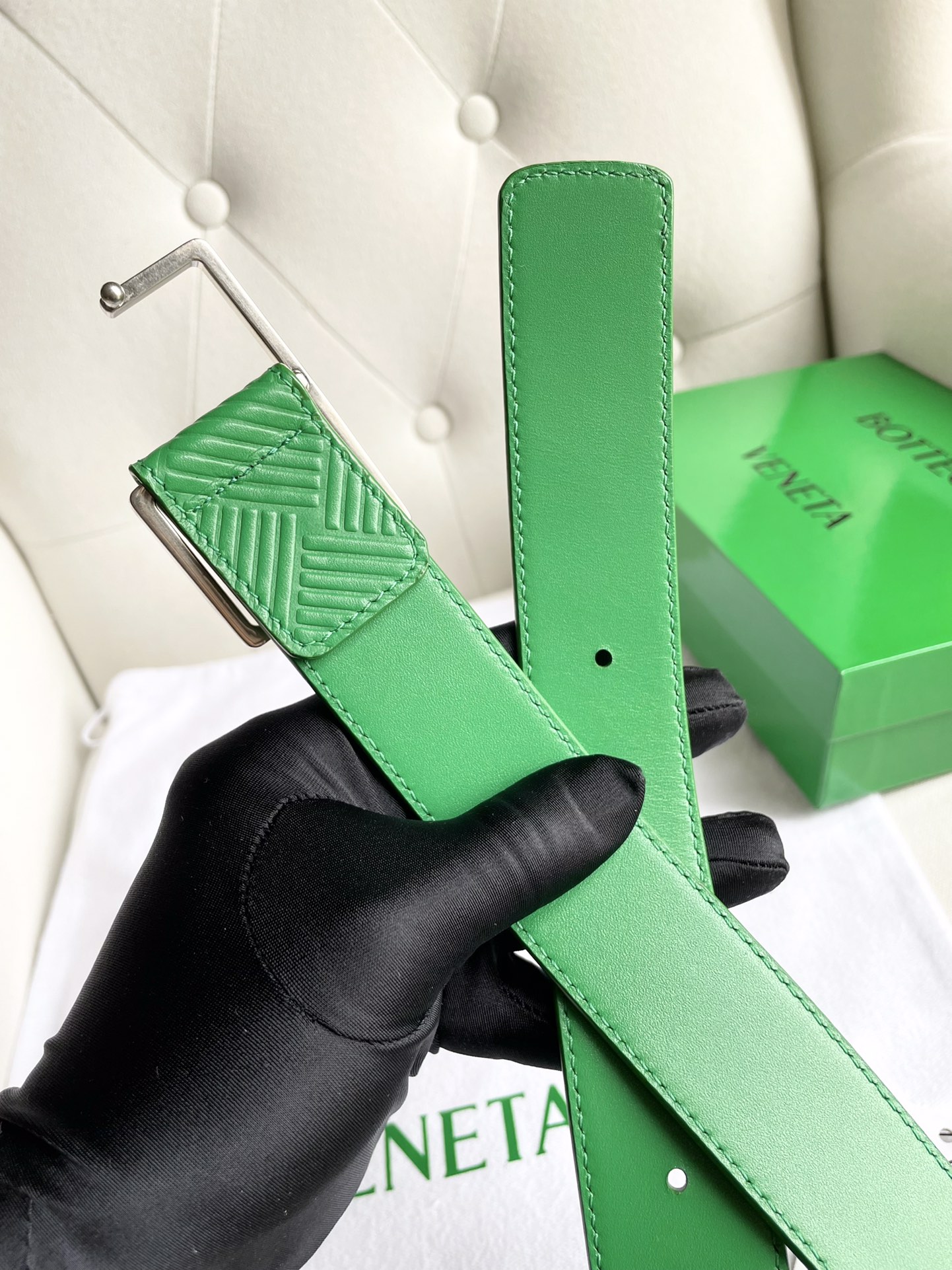 bo*te*ga Ve*ne*ta belt-3.5cm