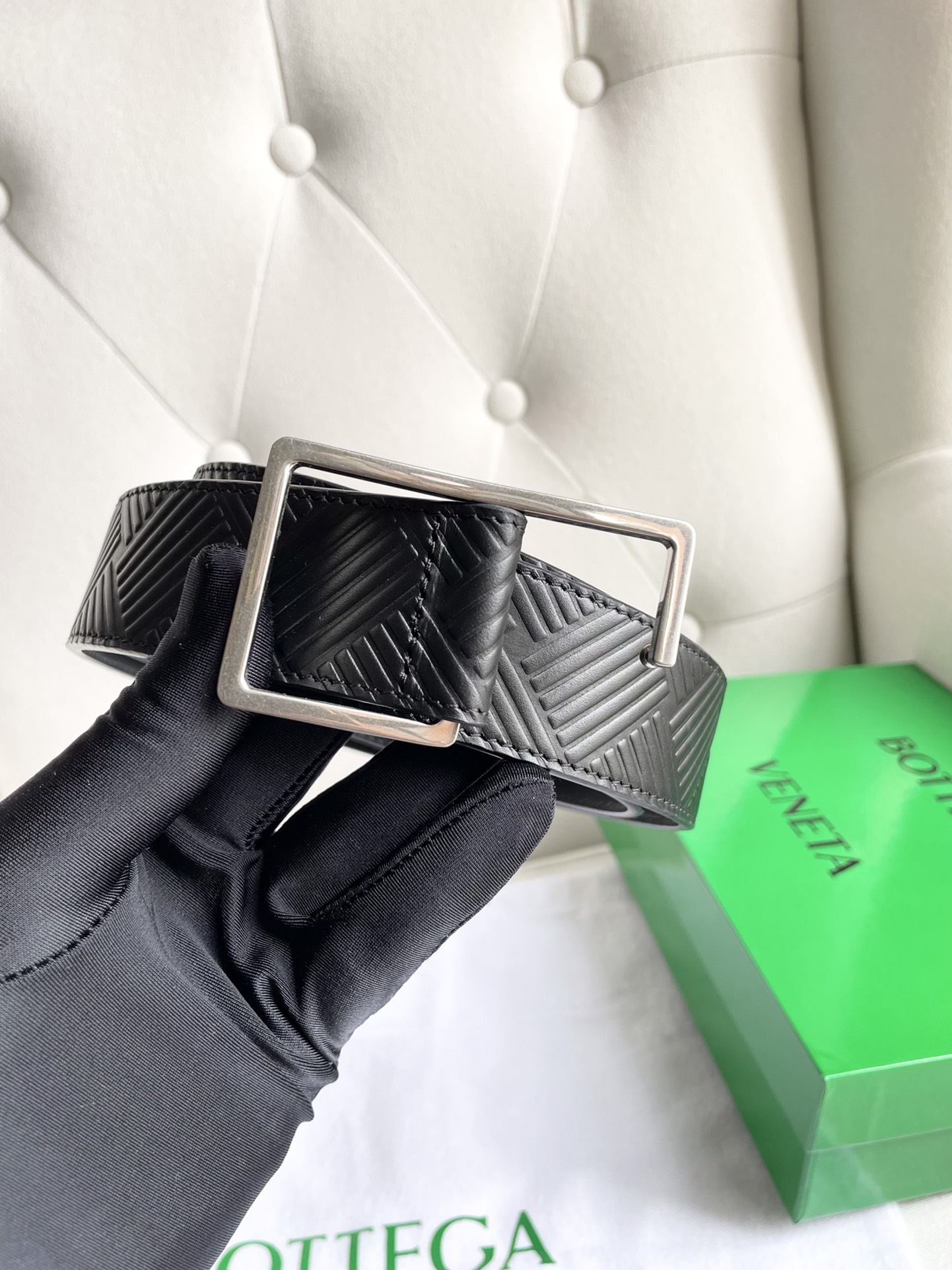 bo*te*ga Ve*ne*ta belt-3.5cm