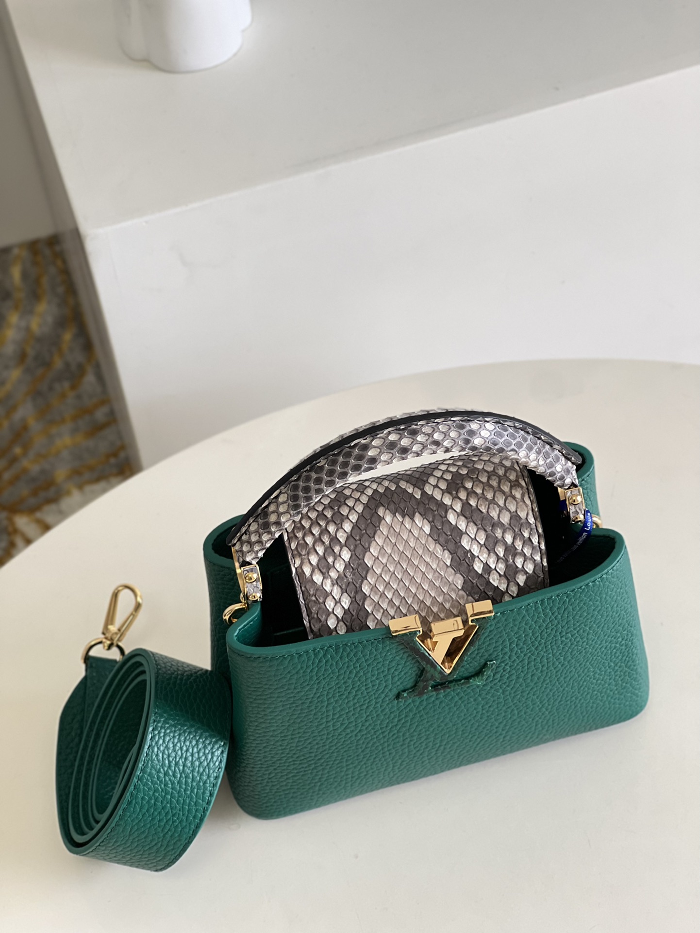 l0*is V*t0n mini capucines handlebag-21*14*8cm