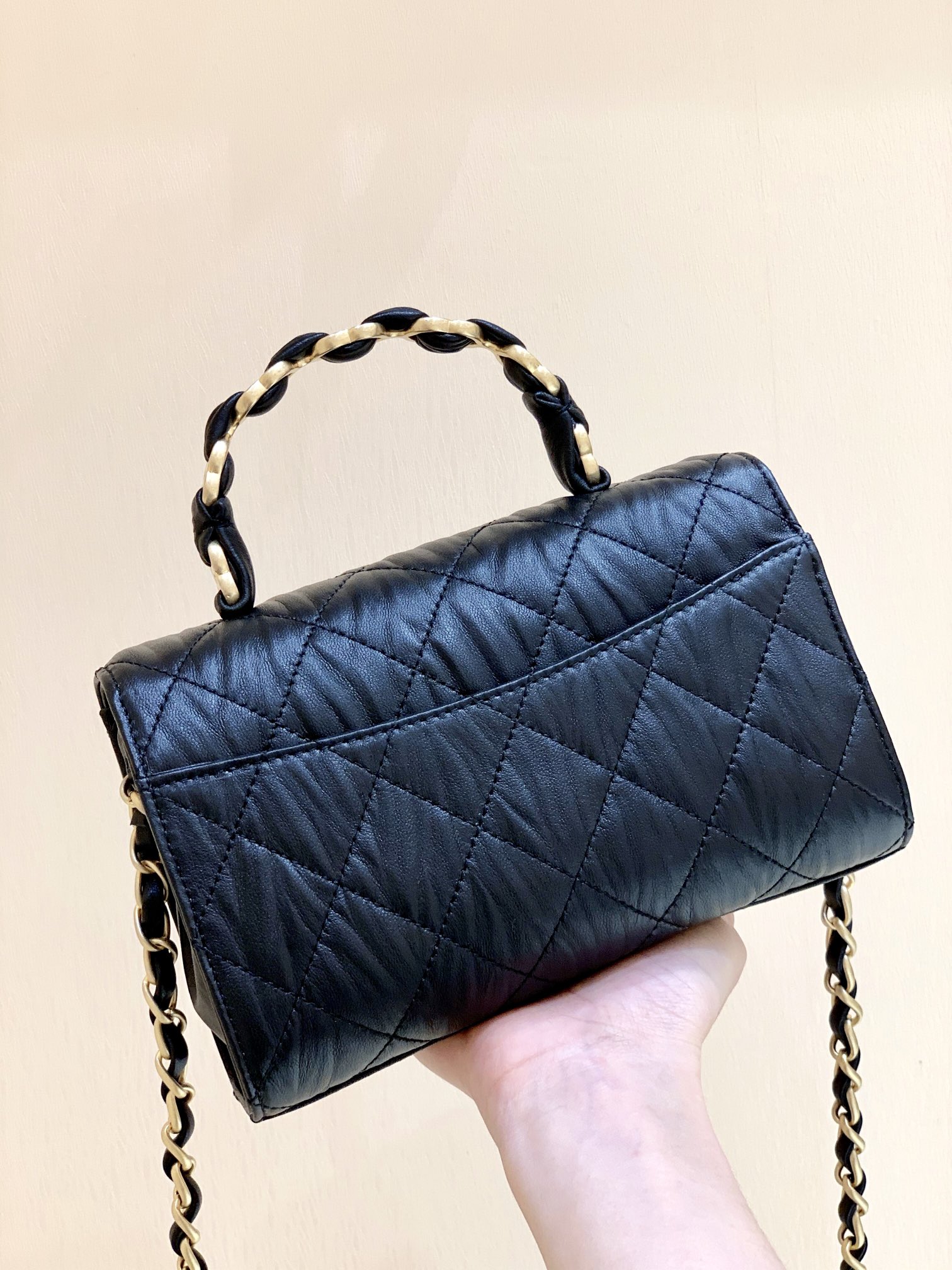 Ch@nel Top Handbags-AS2477-19.5x12.5x7CM