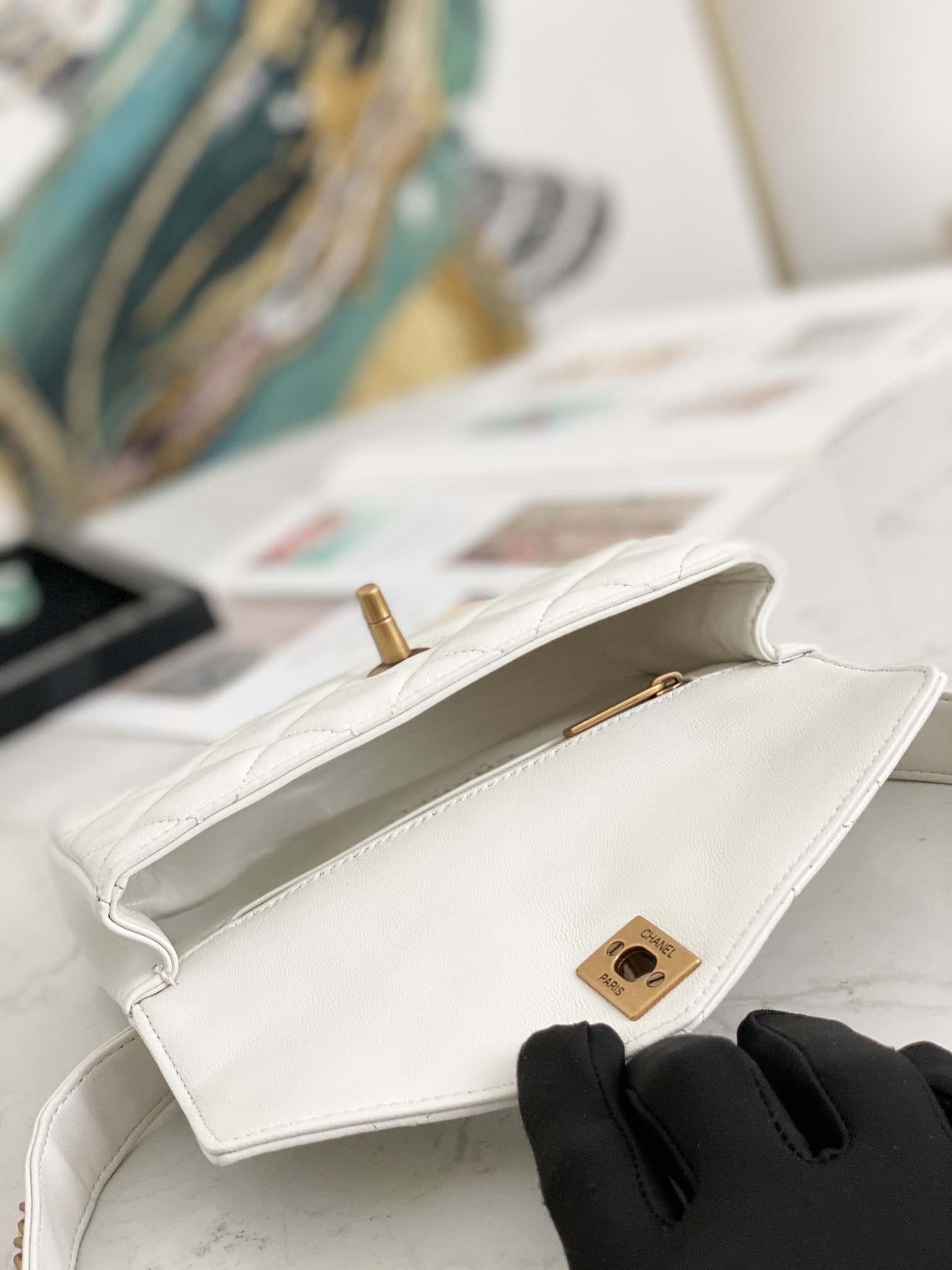 Ch@nel Waist Bag-18*3.5*12CM