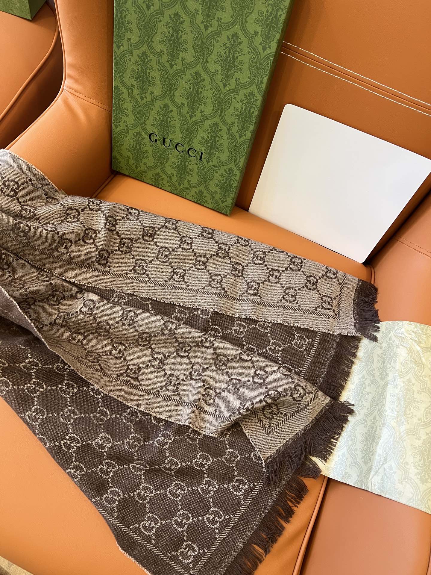 G*u*i scarf-48*180cm