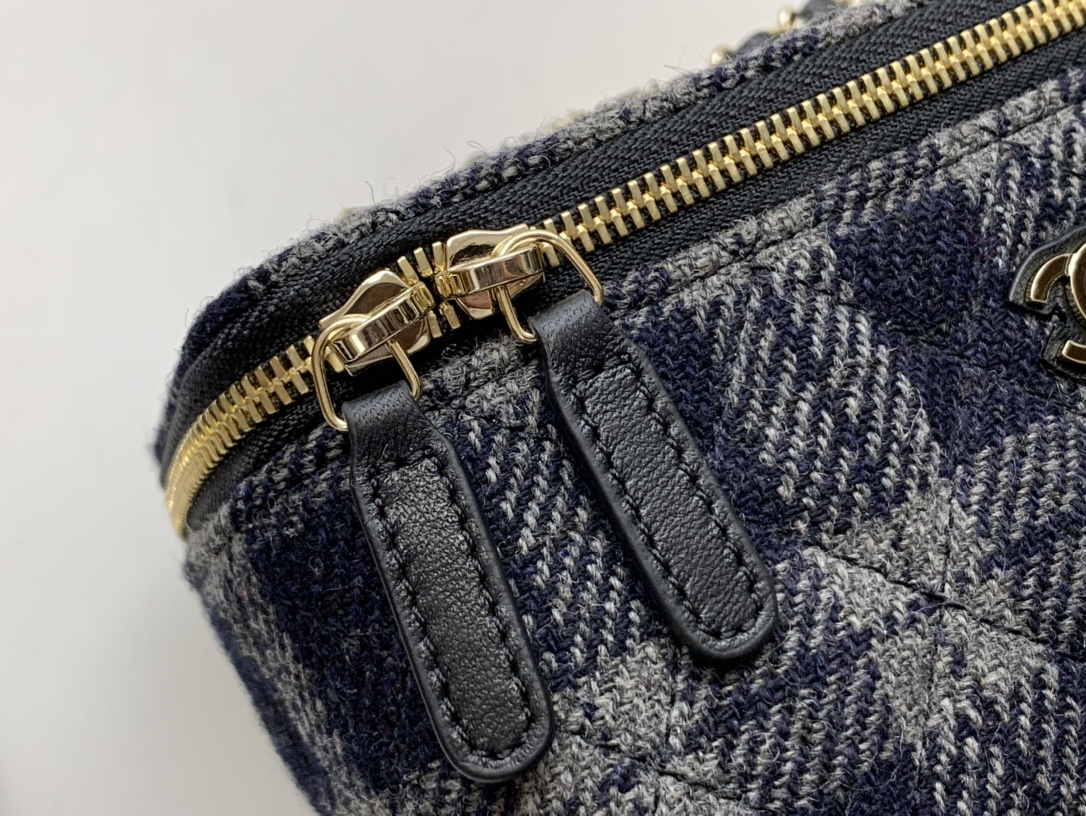 Ch@nel Mini Cosmetic Bag-10*17*8CM