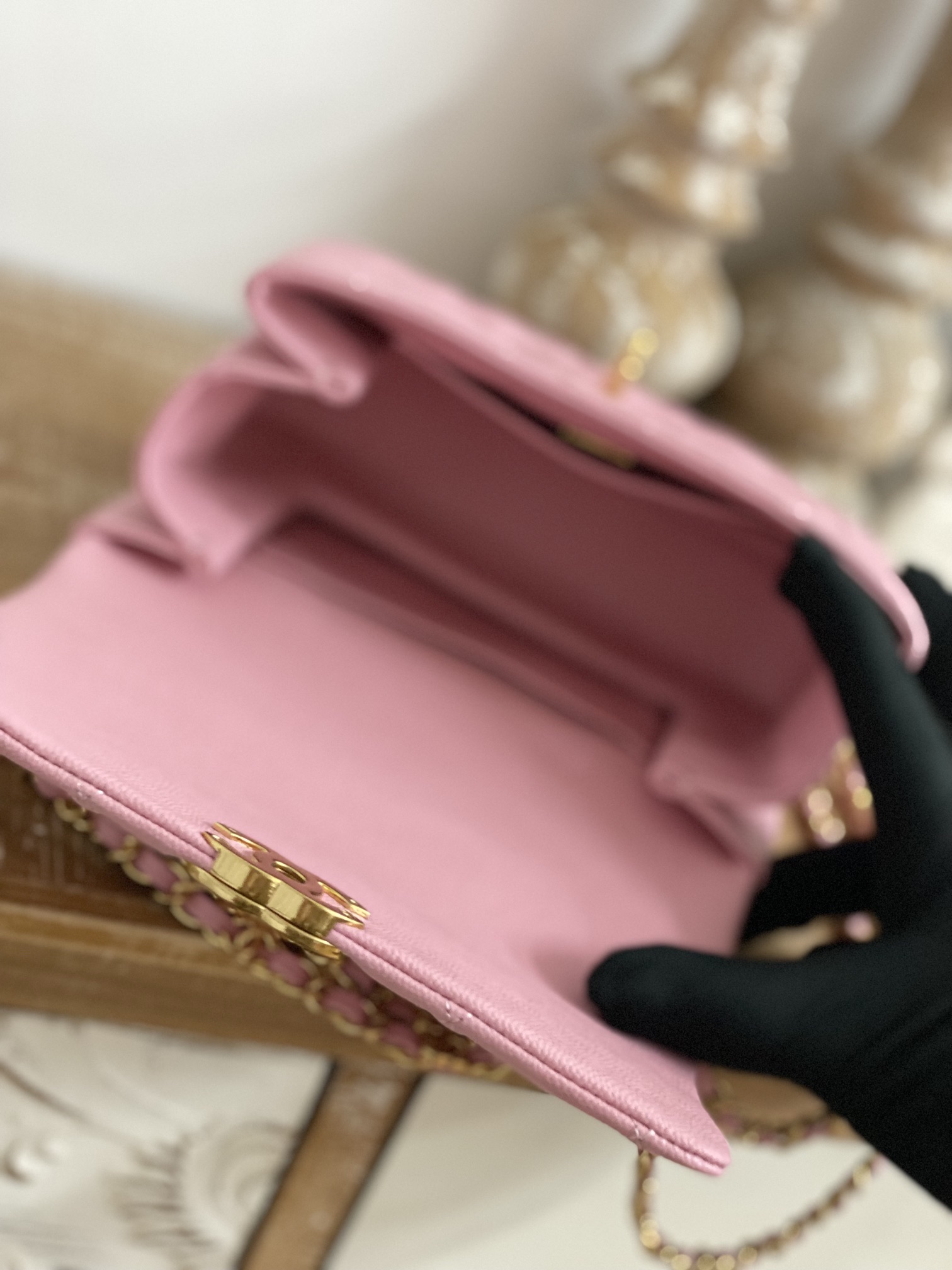 Ch@nel Flap Bag-13*20*9.5CM