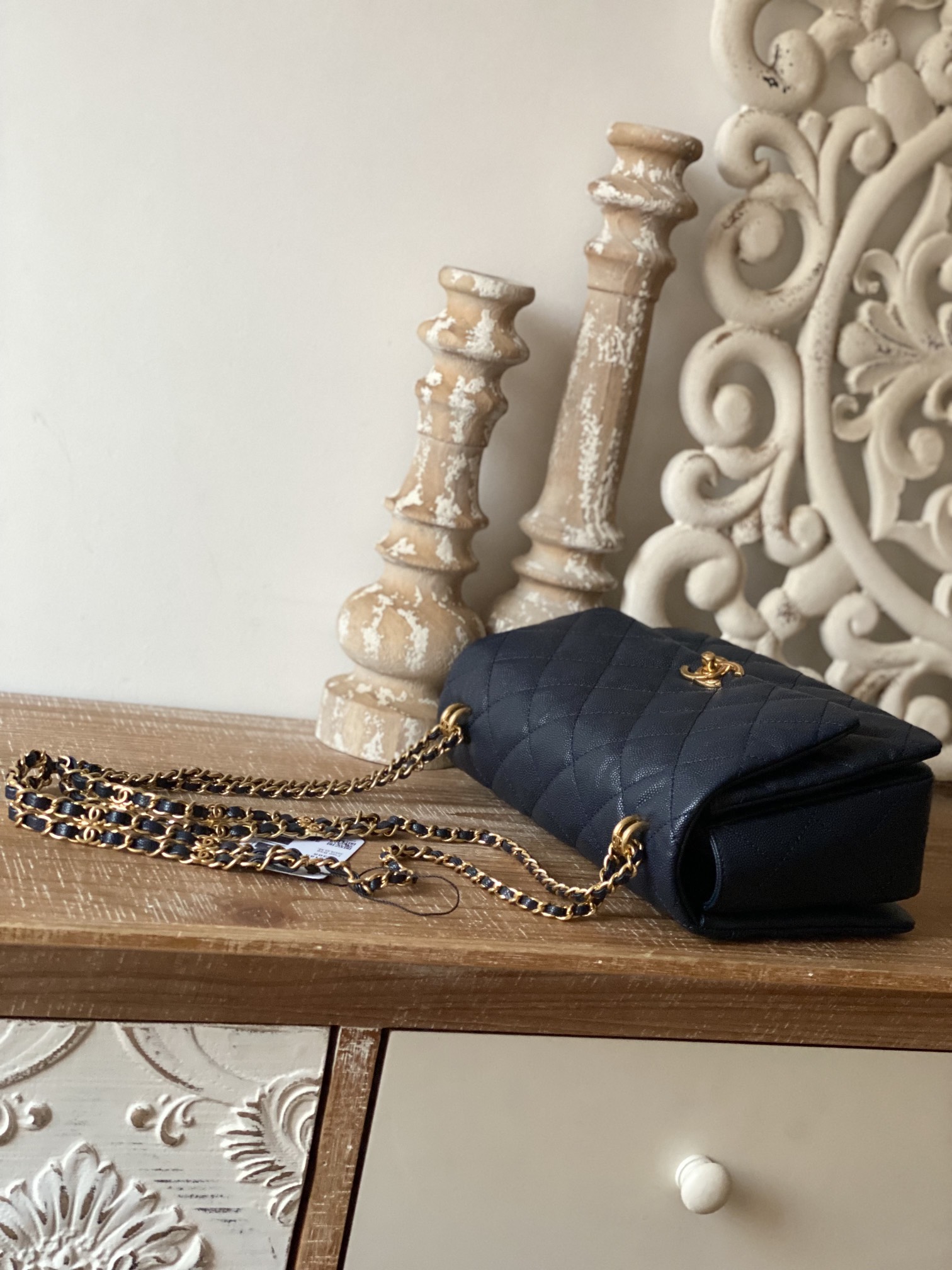 Ch@nel Flap Bag-16*23*11.5CM