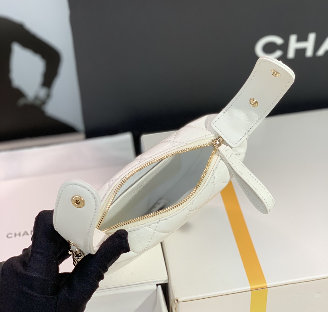 Ch@nel Pouch Bag-16*16*5.5CM