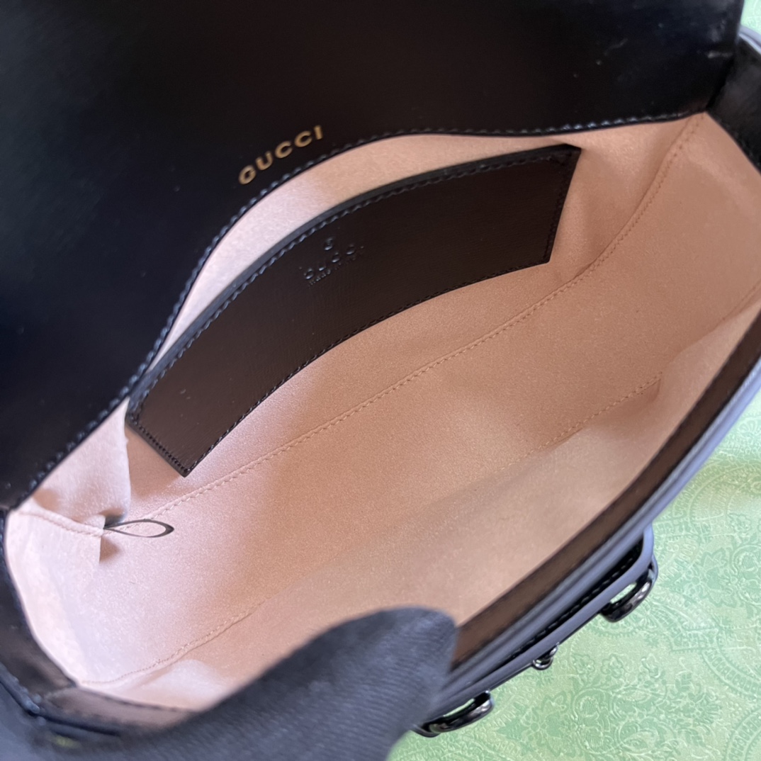 G*u*i 1955 horsebit shoulder bag-20.6*14.4*5.1cm