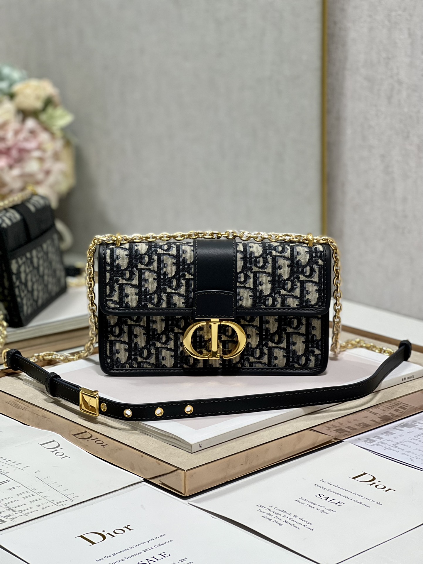 Di0r 30 Montaigne Bag-21.5×12×6CM