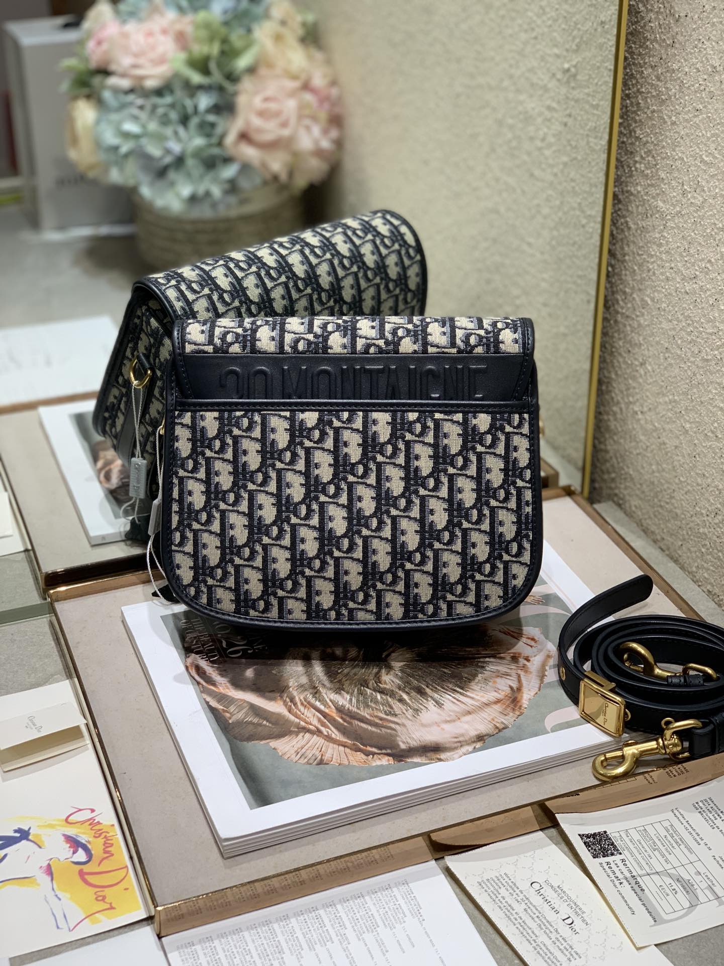 Di0r 30 Bobby Bag-23×18×7CM