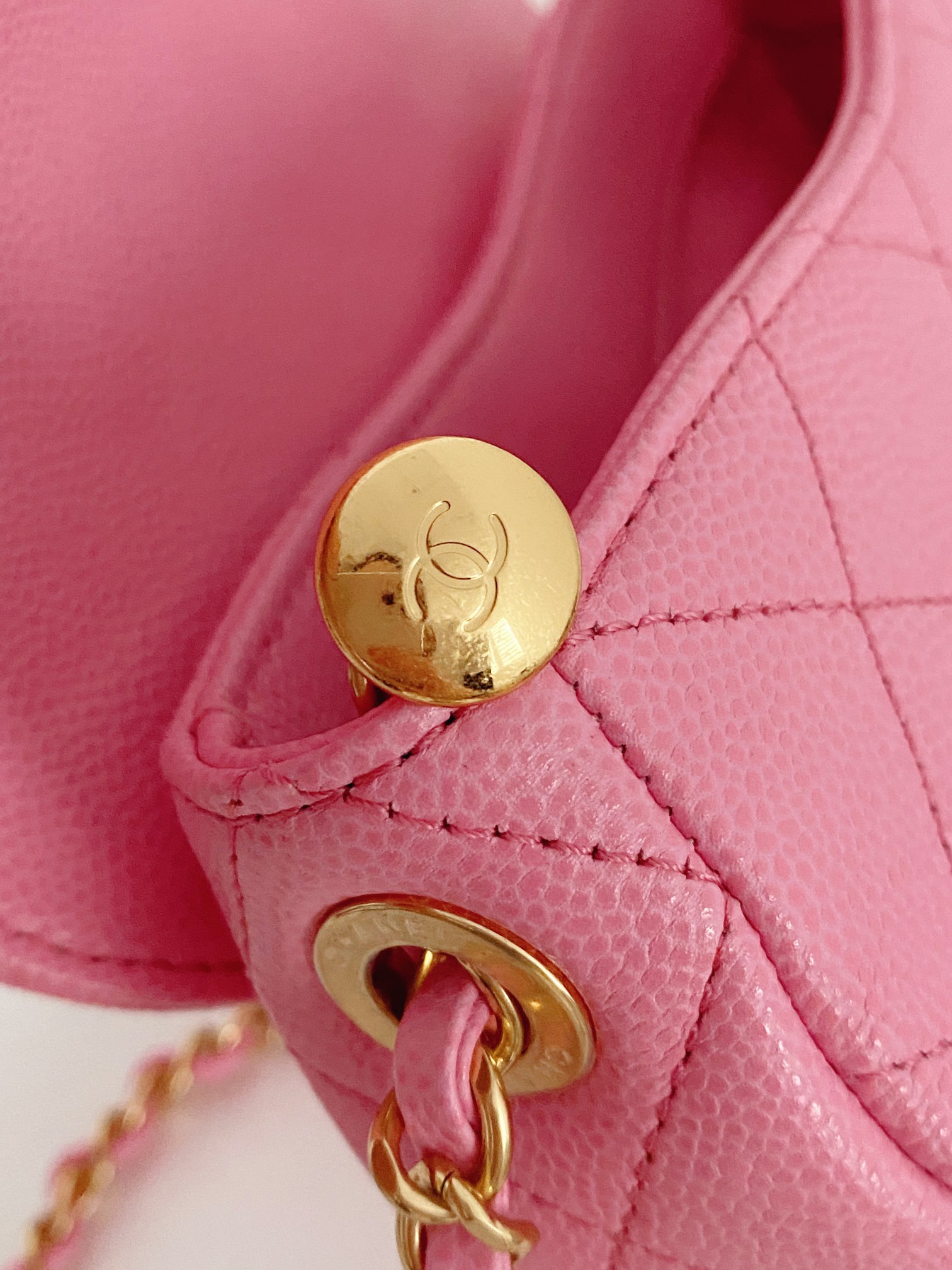 Ch@nel Vintage Saddle Bag-19*16*7CM