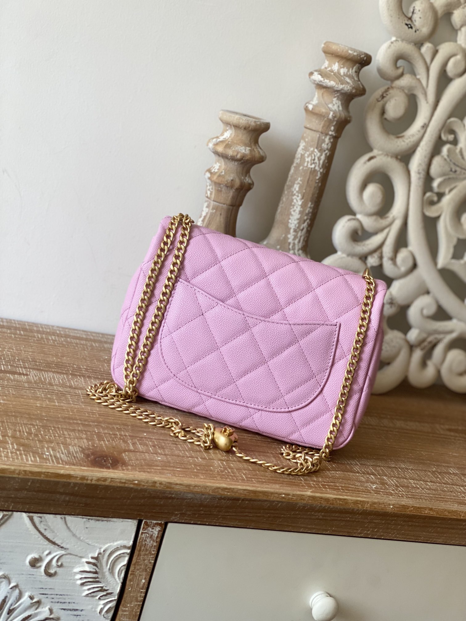 Ch@nel Flap Bag-19*24*9CM