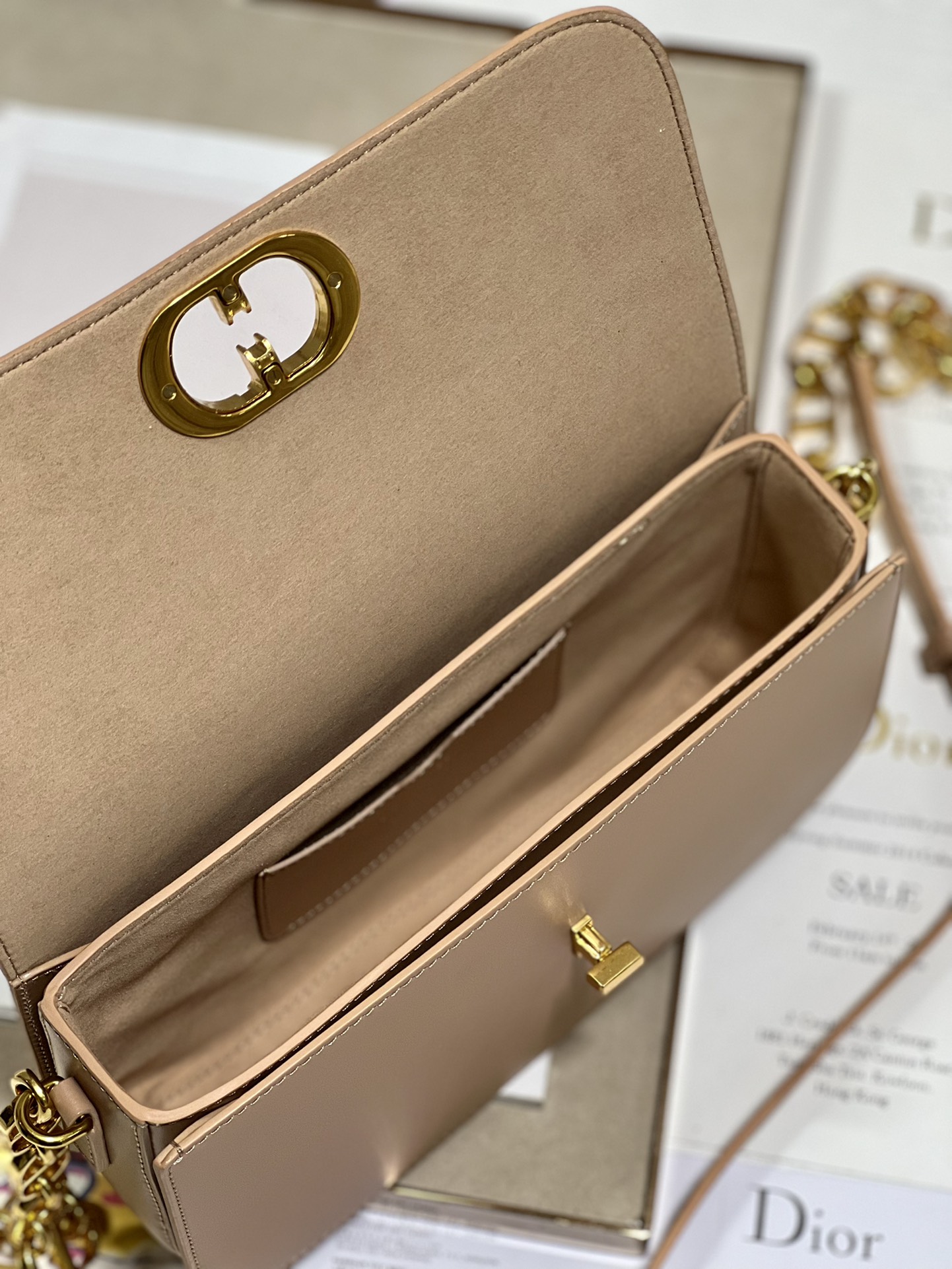 Di0r 30 Montaigne Avenue Bag-22.5×12.5×6.5CM