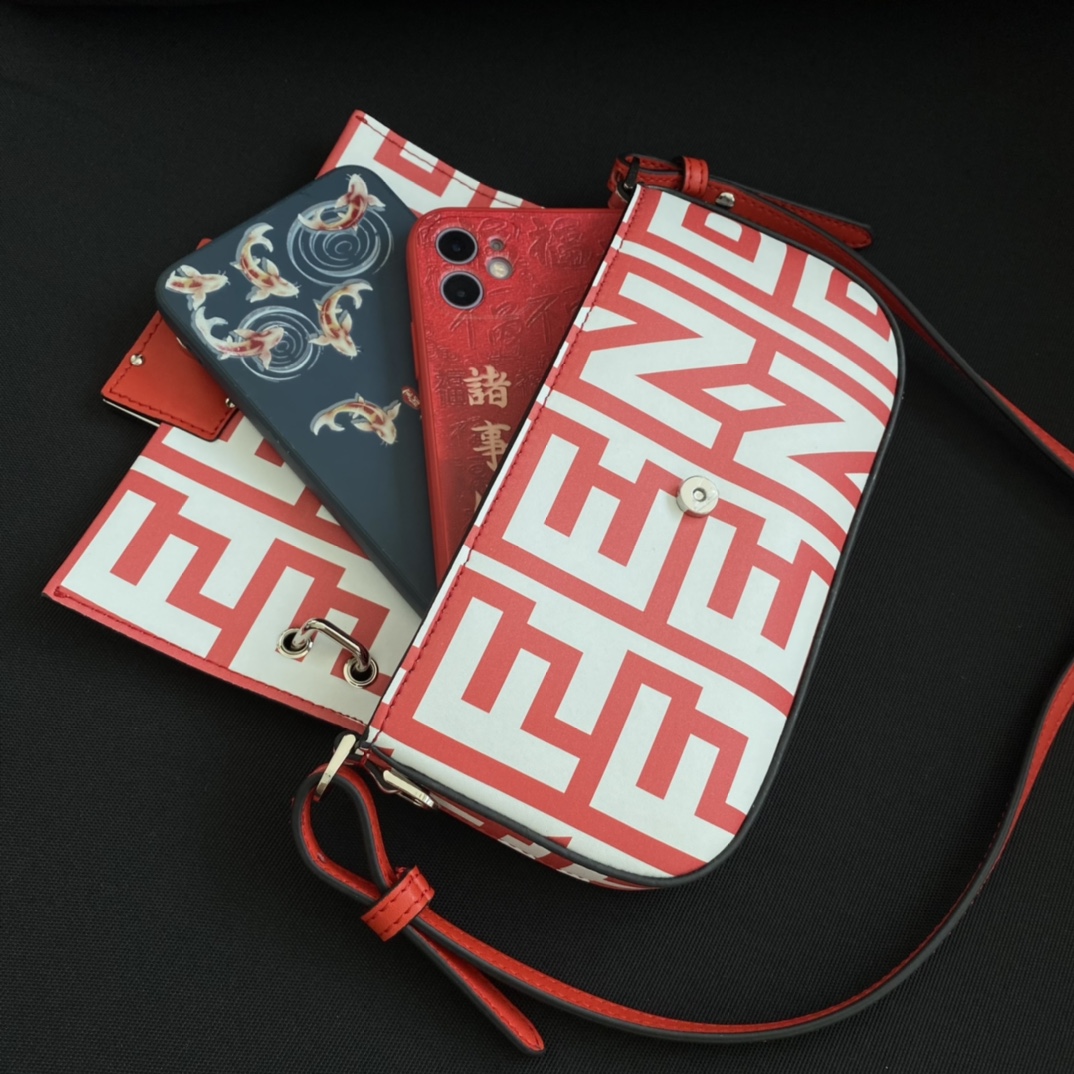 F**di baguette bag-19×14×4cm