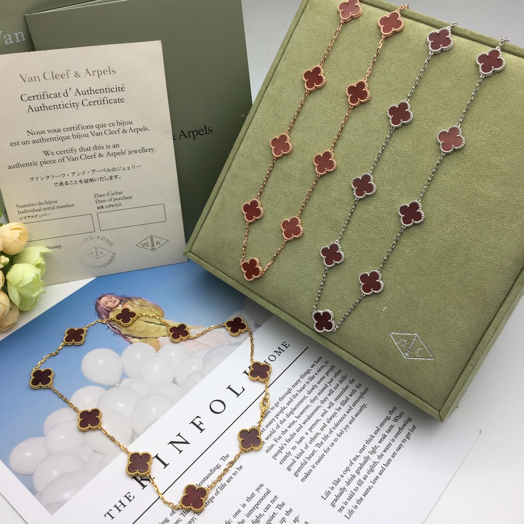 VCA 10-Flower Necklace(More Color Click The Link)