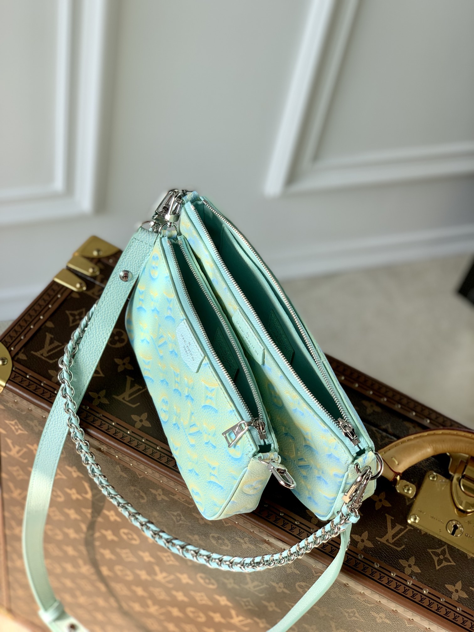 l0*is V*t0n multi pochette accessoires m46180-24*13.5* 4cm