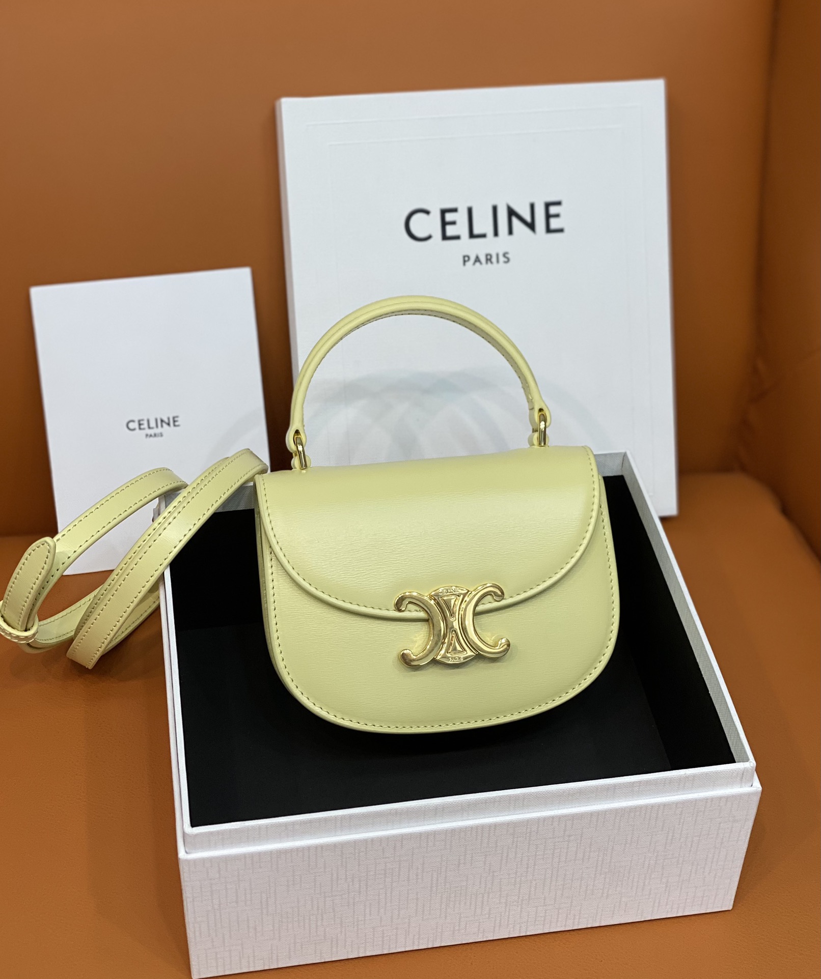 Ce**e mini besace triomphe bag-15.5x11.5x5cmcm