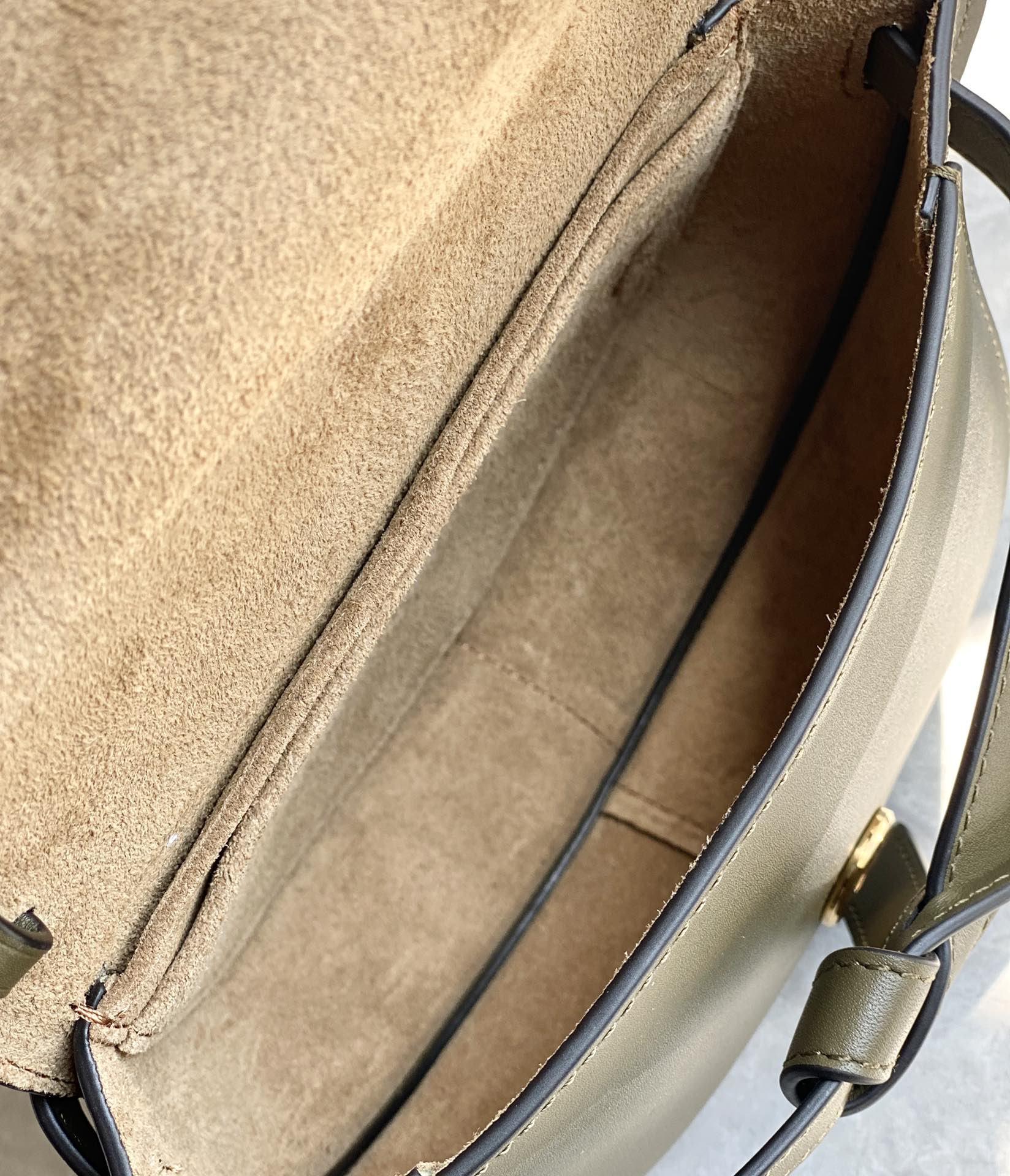 L0ew* mini gate dual bag-21*12.5*9cm